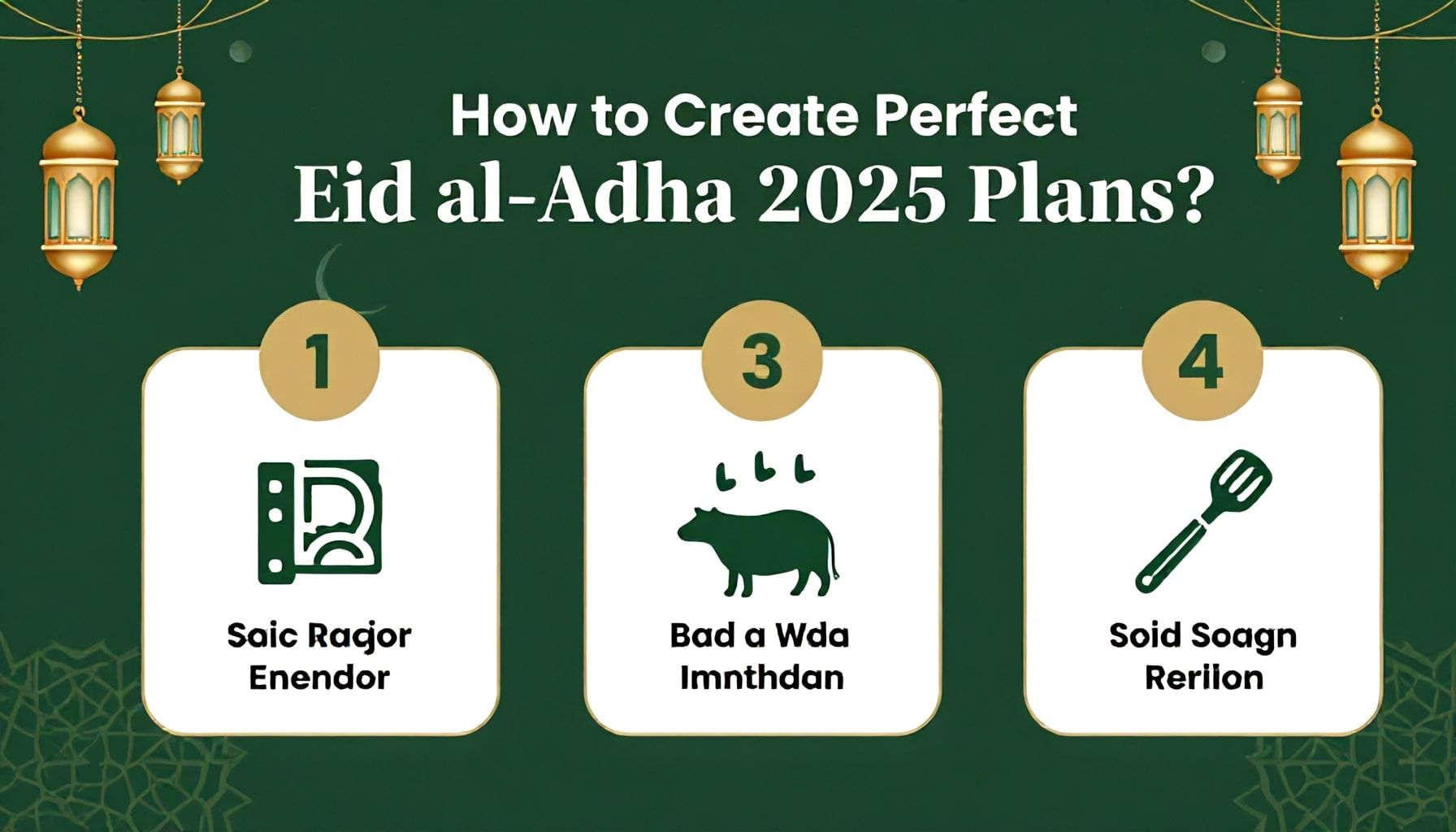 Kurban Bayramı 2025: 7 Adımda Mükemmel Bir Bayram Planı Nasıl Yapılır?*