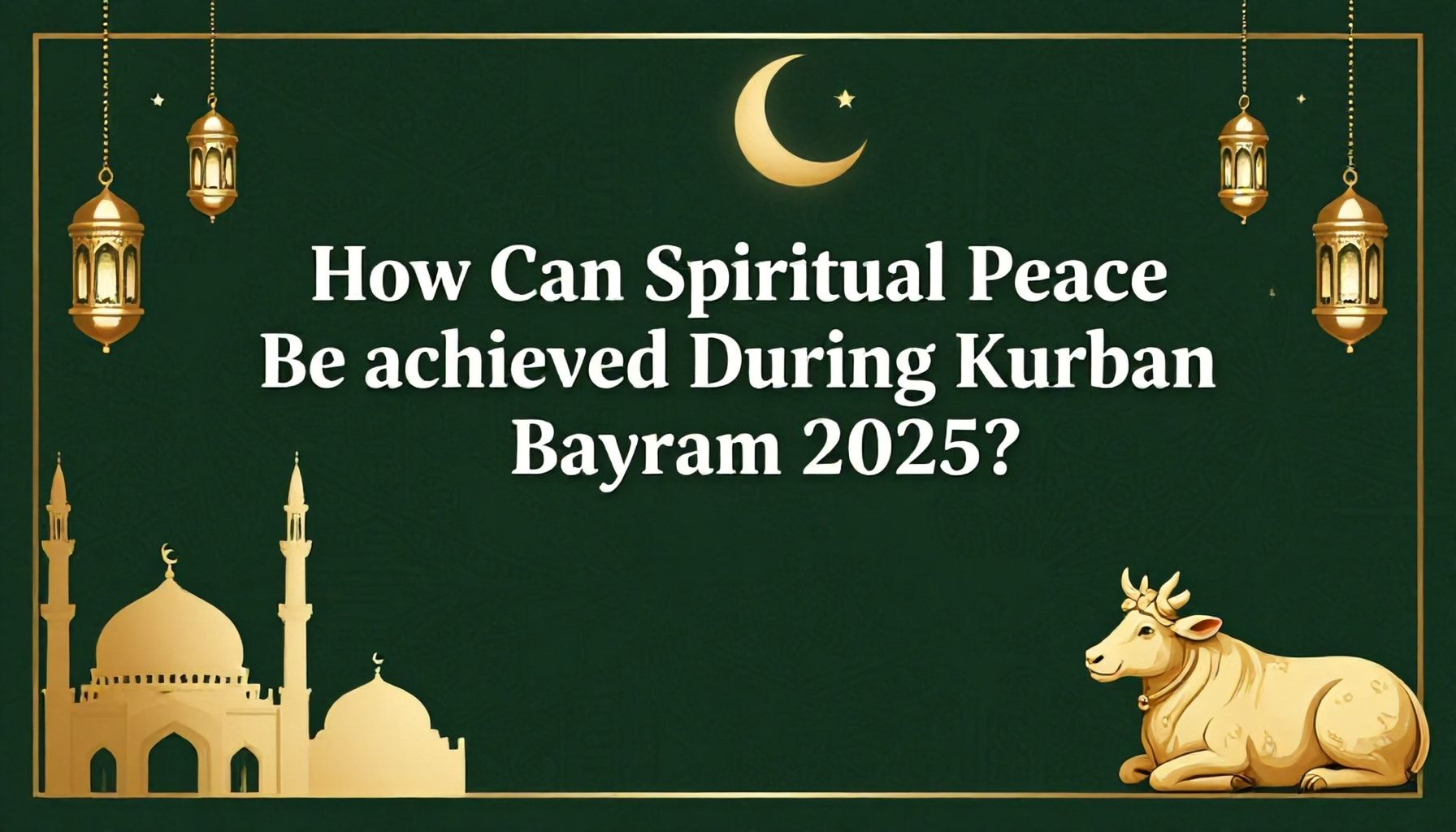 Kurban Bayramı 2025’te Ruhsal Barış Nasıl Sağlanır?*