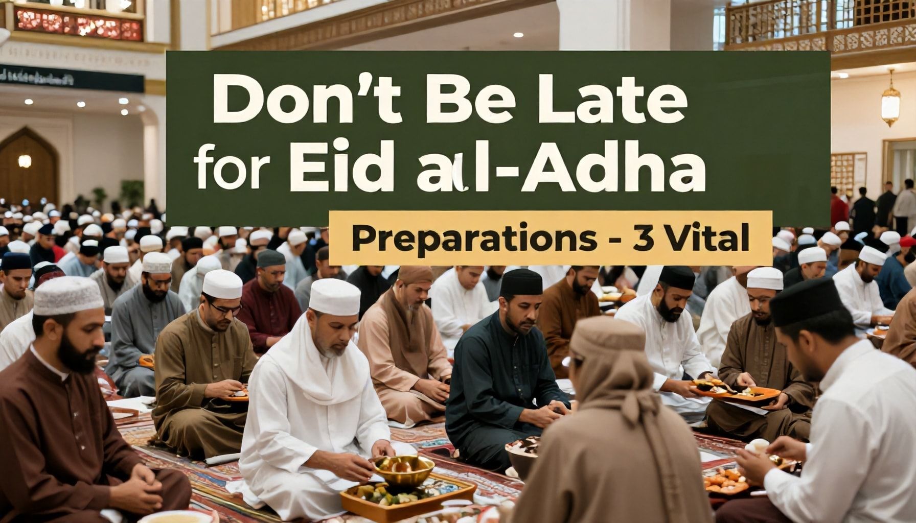 Kurban Bayramı Hazırlıklarına Geç Kalmayın: 3 Hayati İpucu*