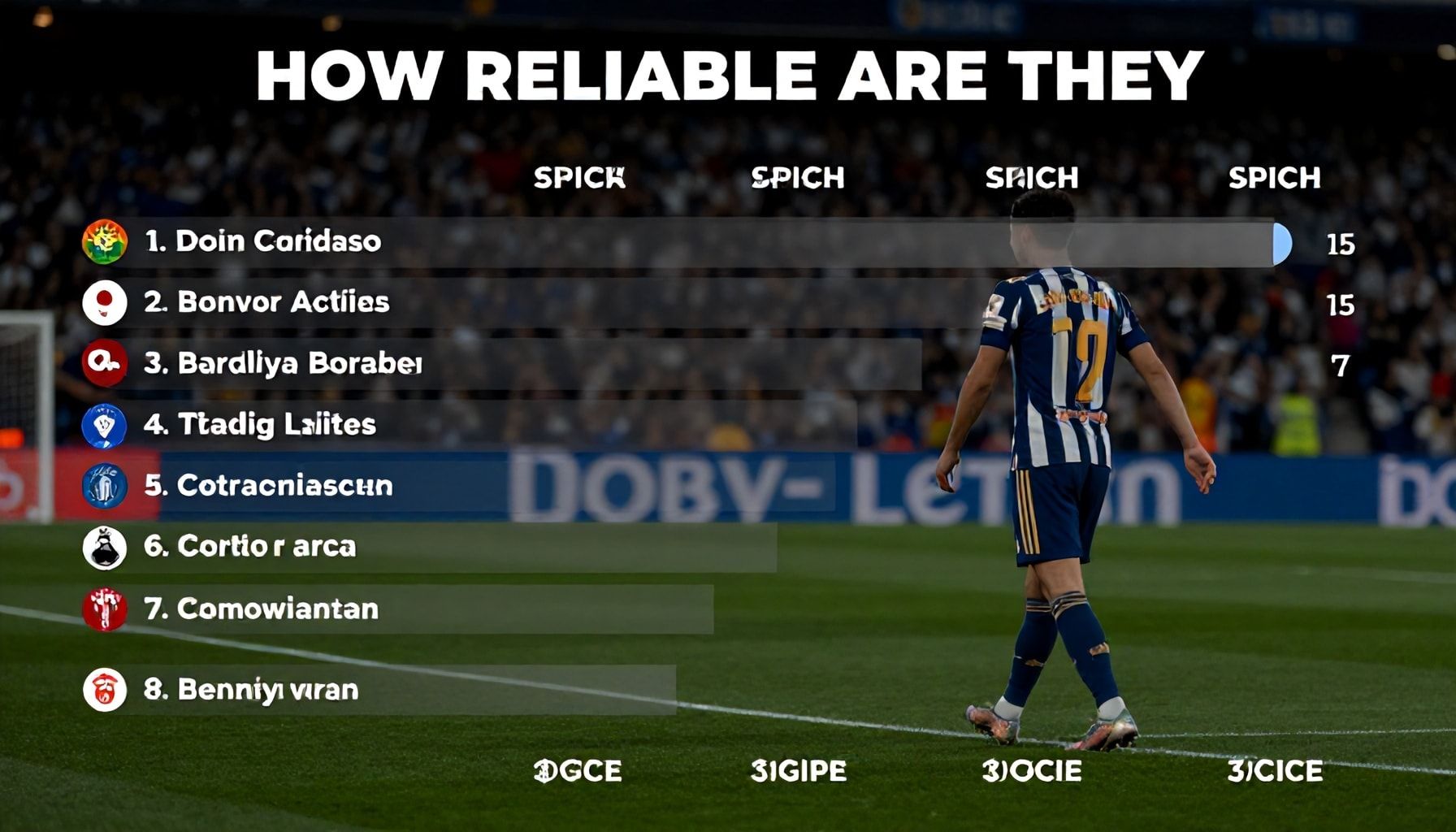 La Liga istatistikleri: Takımların performansını analiz edin 4 La Liga istatistiklerinin gerçeği: Ne kadar güvenilir?*
