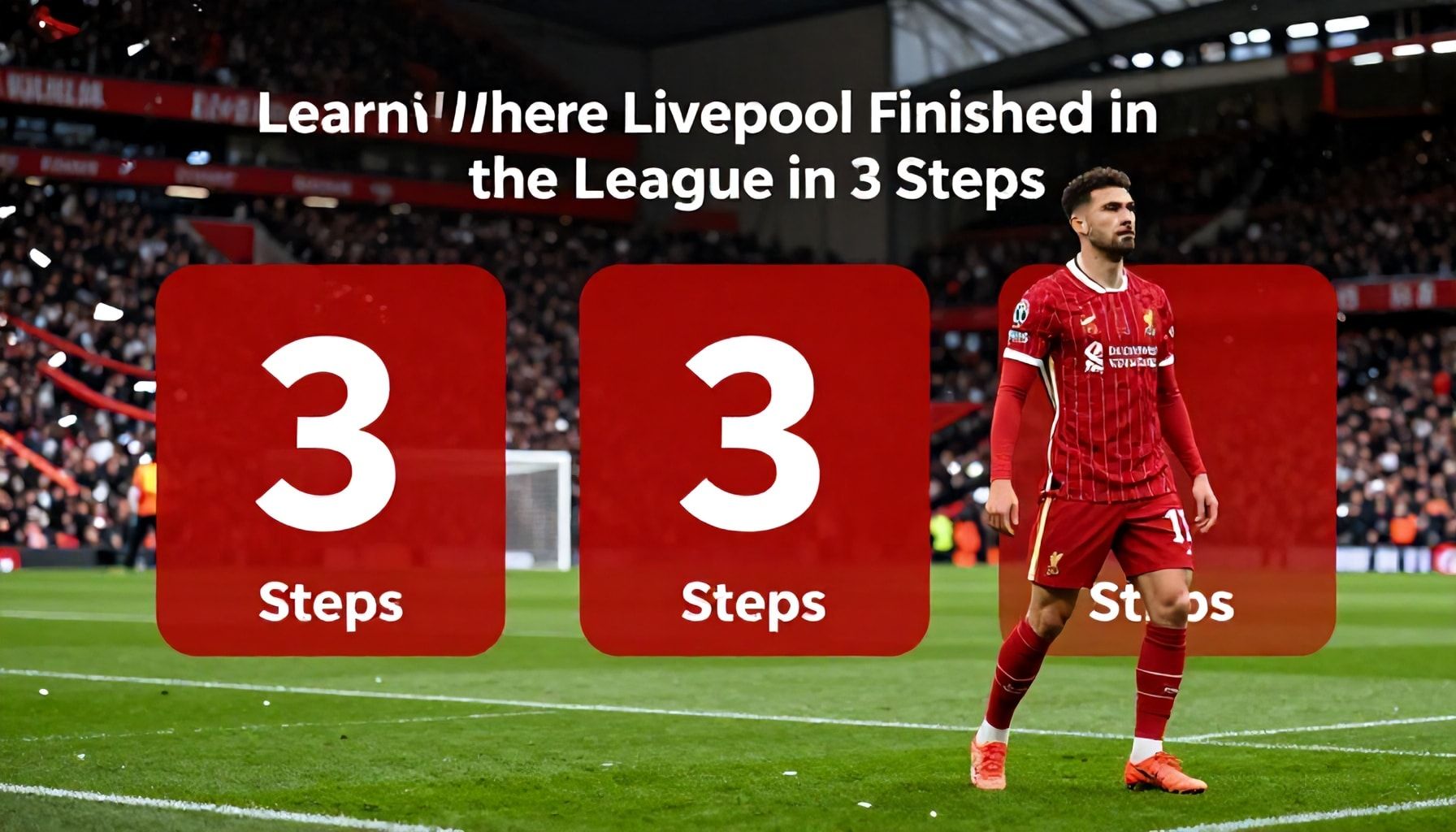 Liverpool'un Ligde Nerede Olduğunu 3 Adımda Öğren*