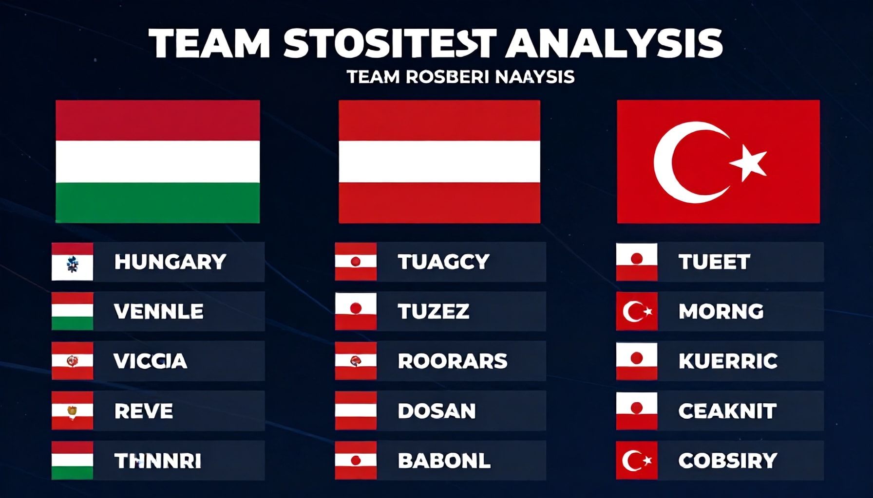 Macaristan ve Türkiye'nin En Güçlü Oyuncuları: Maç Kadrosu Analizi"*