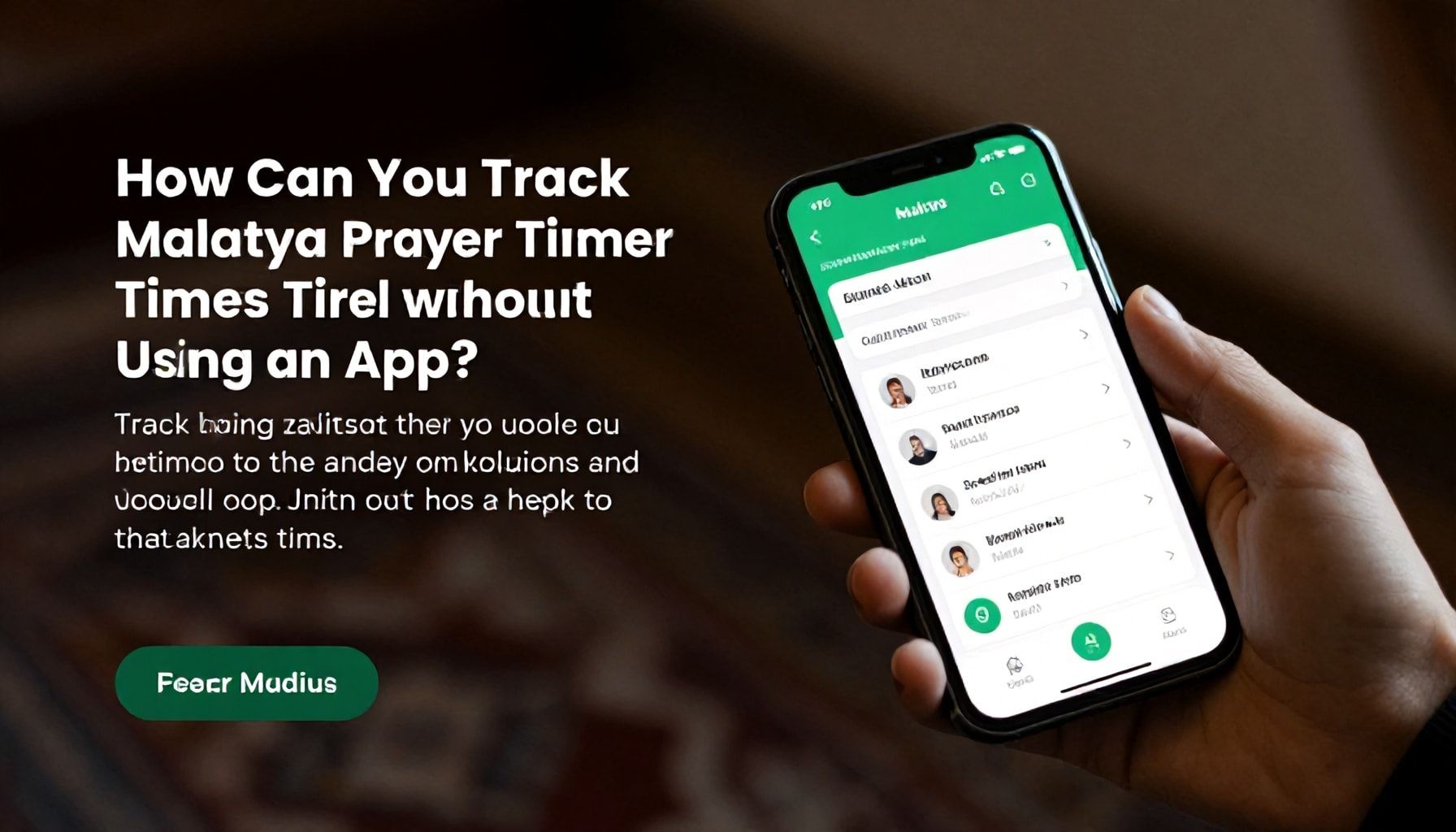 Malatya Namaz Vakitlerini Uygulamadan Takip Etmeyi Nasıl Başarırsınız?*