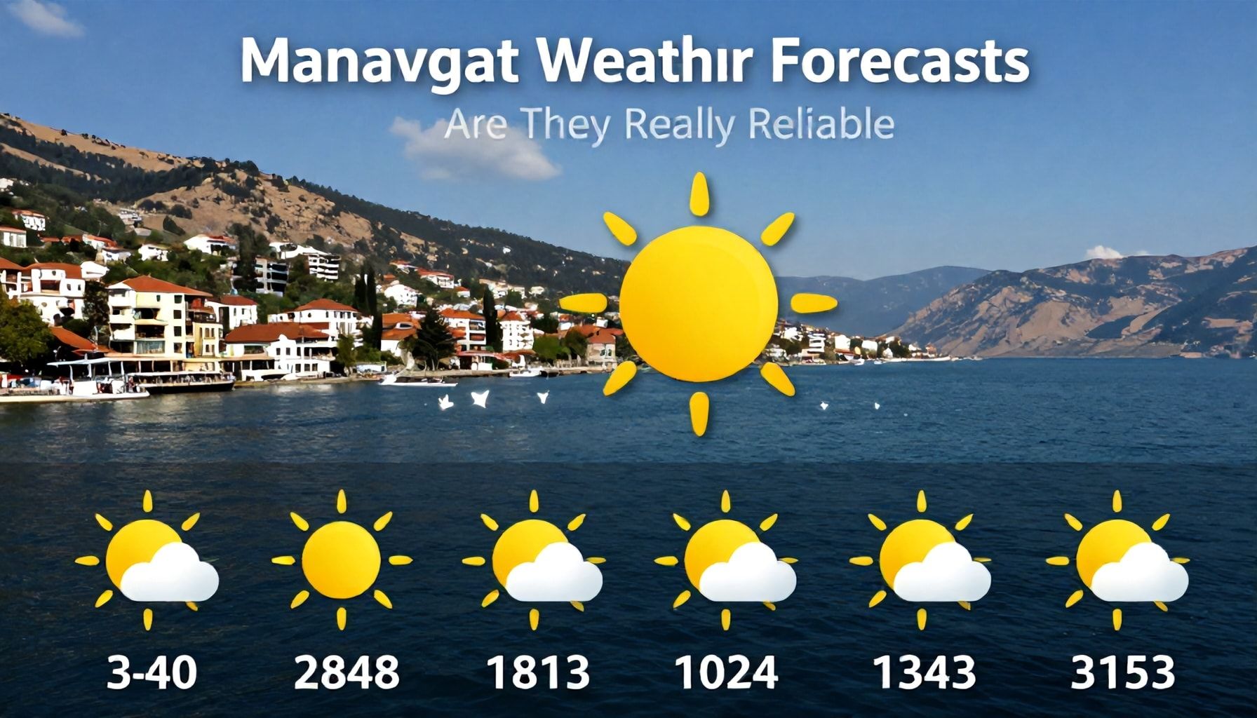 Manavgat Hava Durumu Tahminleri: Gerçekten Güvenilir mi?*
