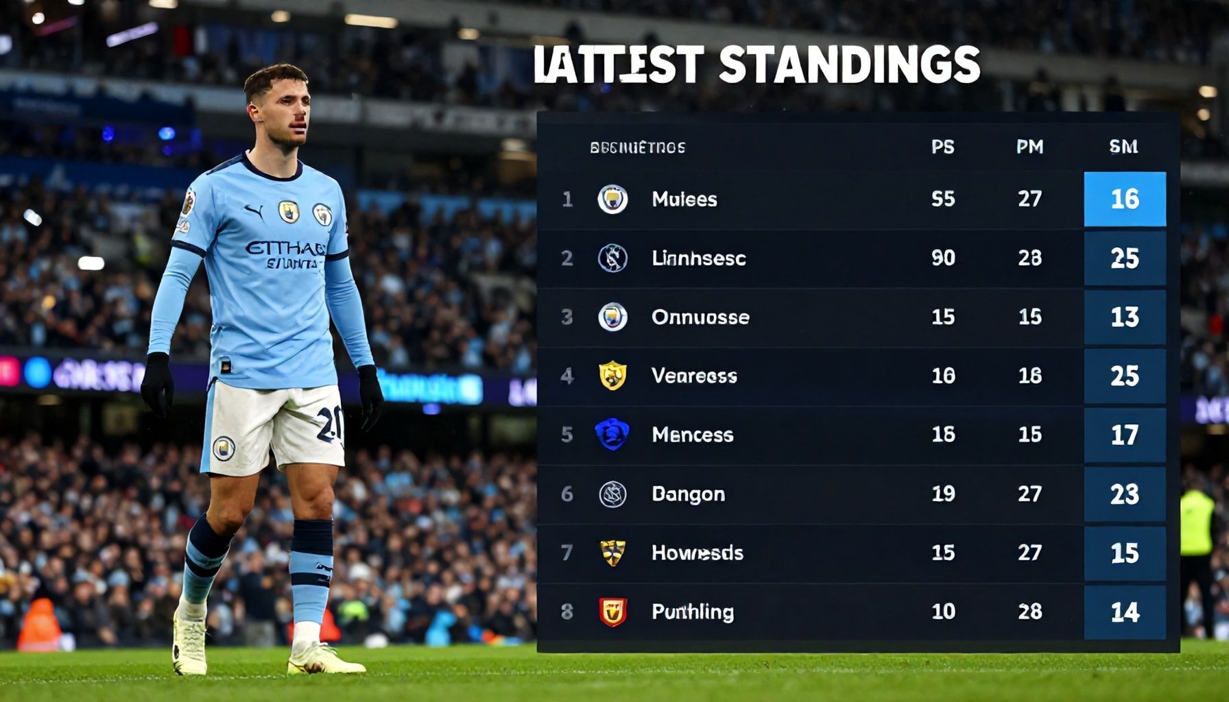 Manchester City'nin Son Puan Durumu: Nasıl Takip Edilir?*