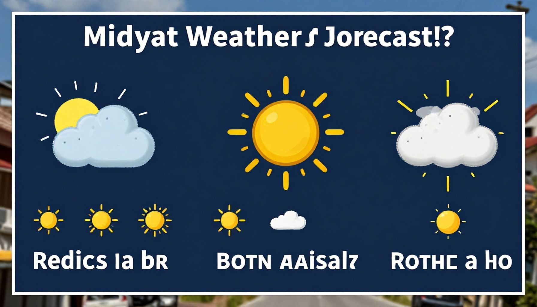 Midyat Hava Durumu Öngörülerinin Gerçekten Doğru Mu?*