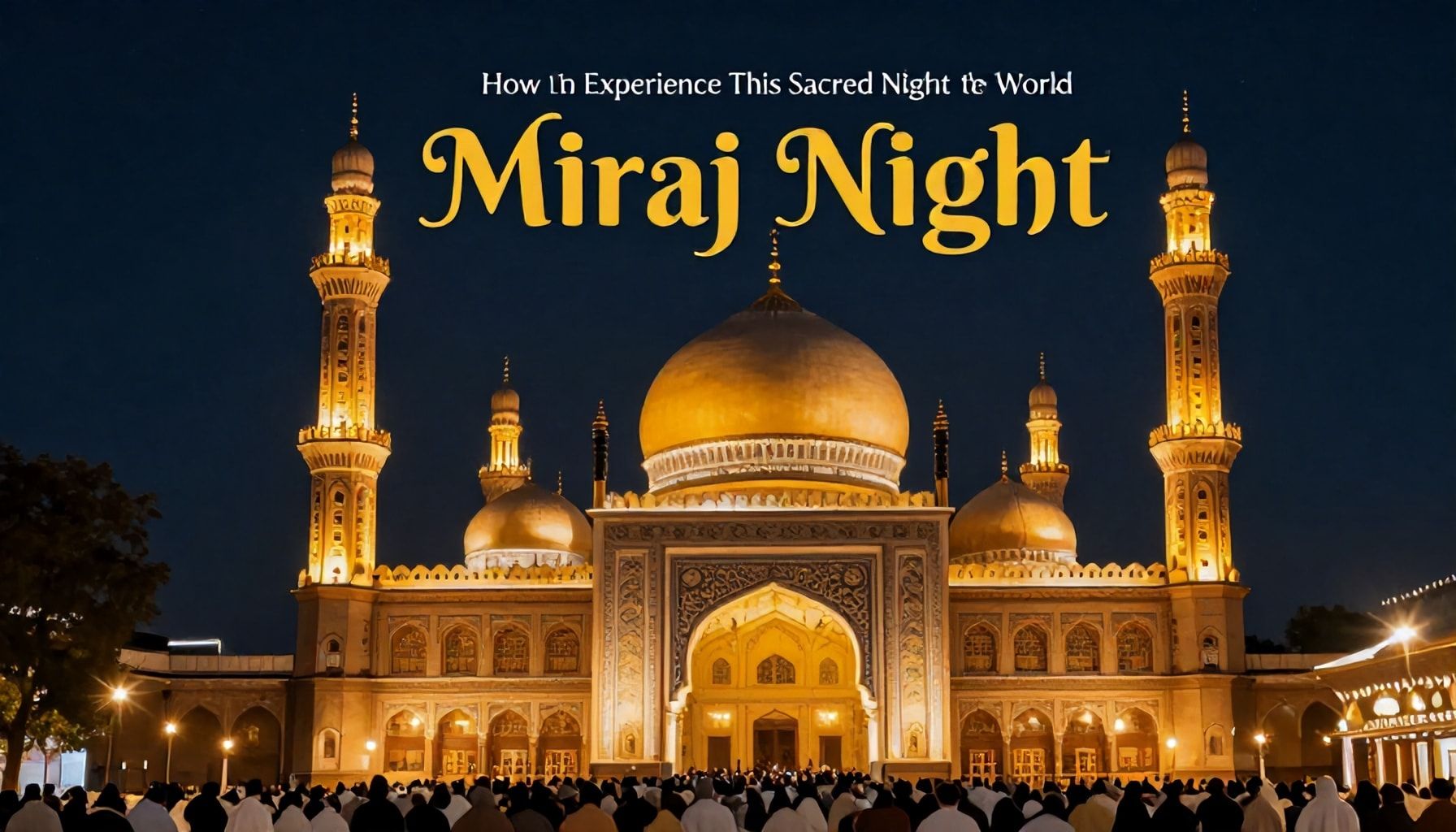 Miraç Kandili Gecesi: Dünyayı Değiştiren Bu Kutsal Gece Nasıl Yaşanmalı?*