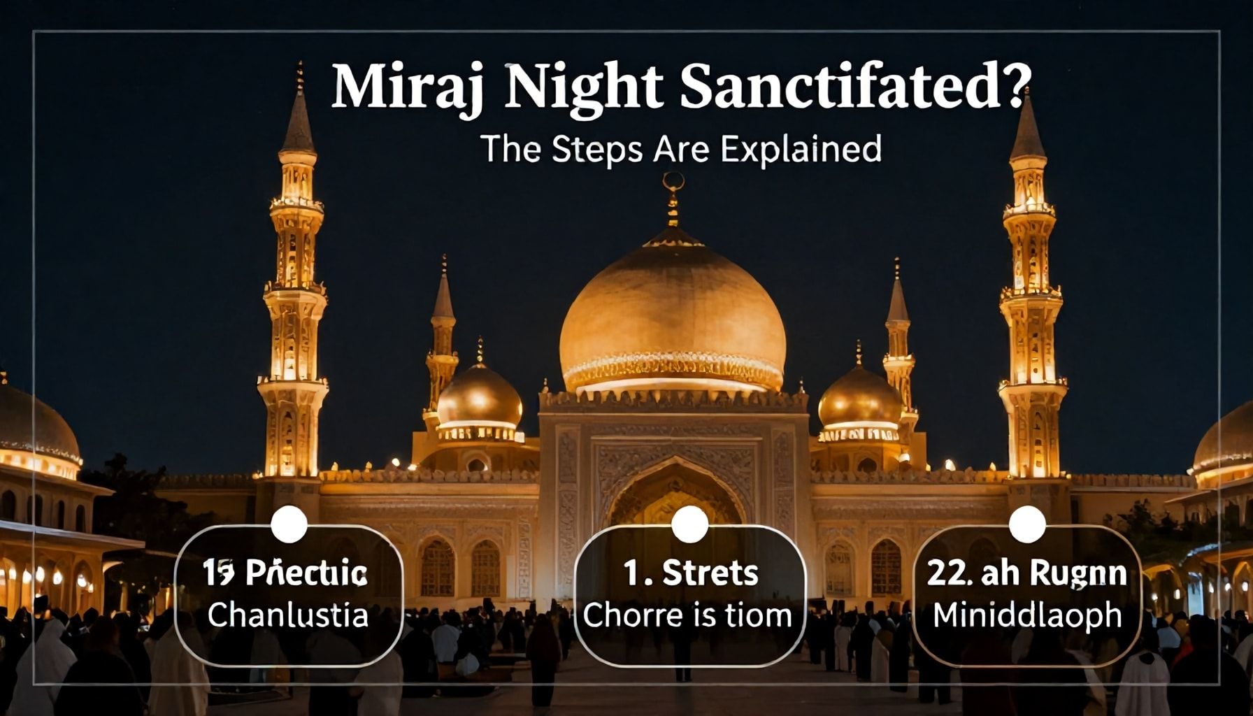 Miraç Kandili Gecesi Nasıl Kutsal Kılınır? Adımlar Açıklanıyor*