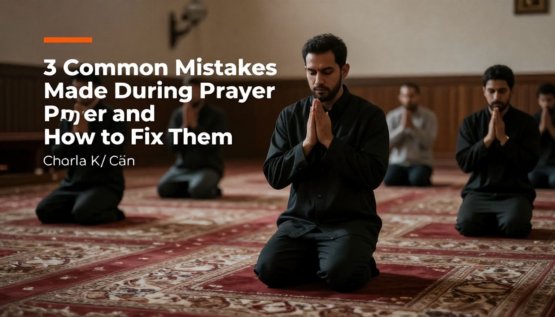 Namaz Kılarken Yapılan 3 Sık Hata ve Nasıl Onları Düzeltirsiniz?*