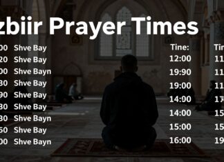 İzmir Namaz Vakitleri: Günlük Vakitlerinizi Hızlı ve Güvenilir Olarak Öğrenin