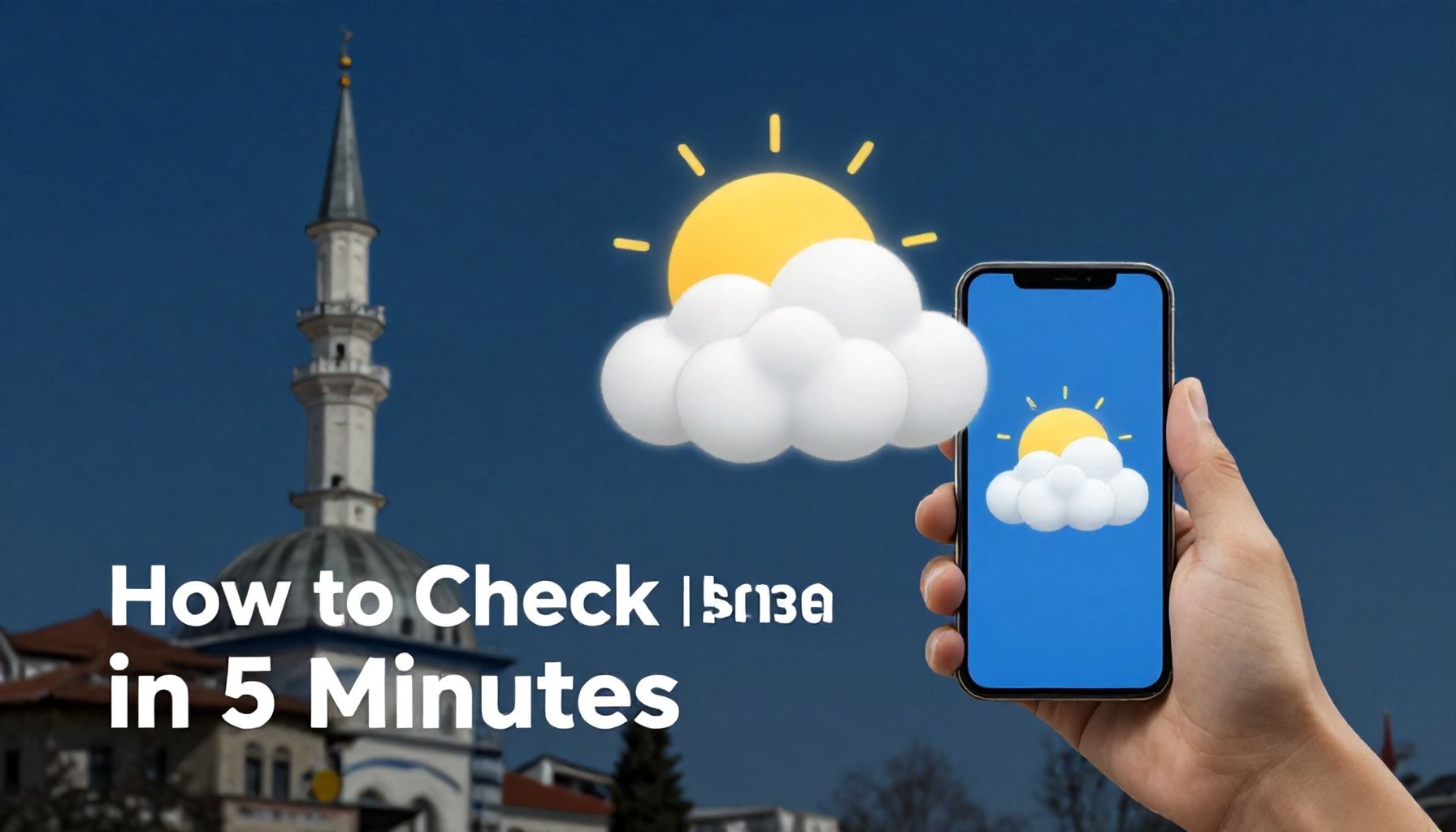 Nasıl Bursa Hava Durumunu 5 Dakikada Kontrol Edersiniz?*