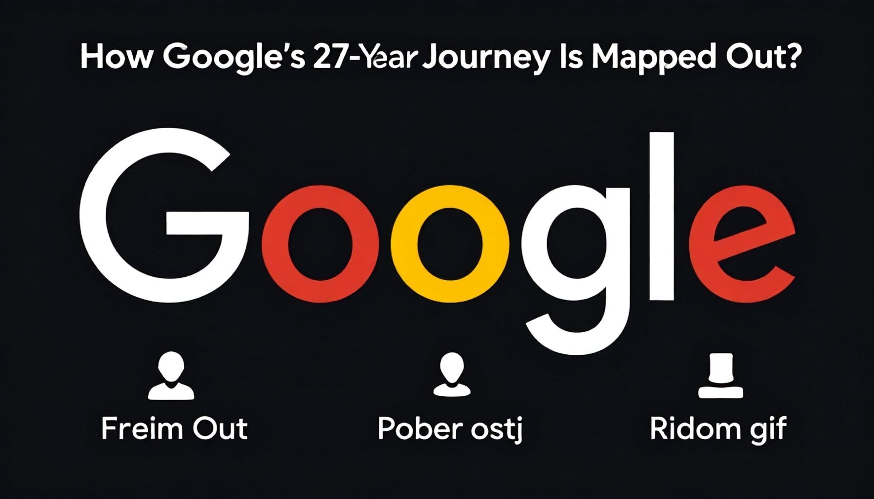 Nasıl Google'un 27 Yıllık Yolu Haritaya Çizilir?*
