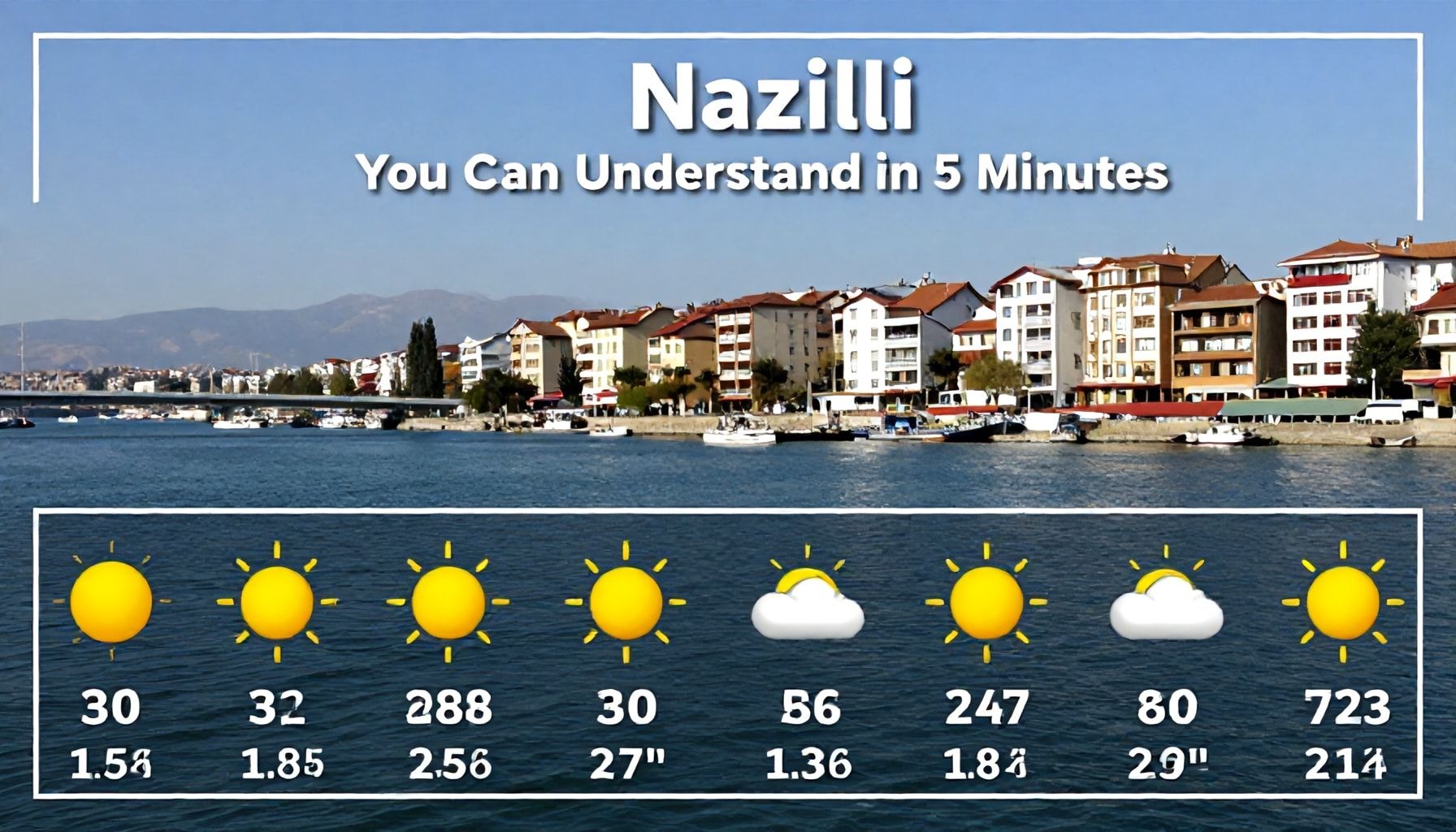 Nazilli Hava Durumu: 5 Dakikada Anladığınız Güncel Hava Öngörüleri