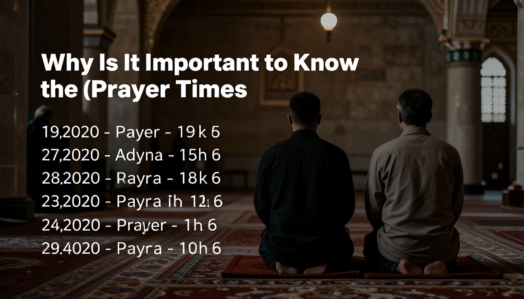 Neden Adana Namaz Vakitlerini Doğru Bilmek Önemli?*