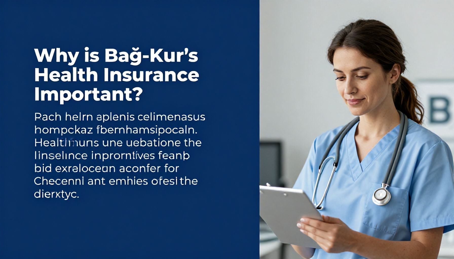 Neden Bağ-Kur'un Sağlık Sigortası Önemlidir?*