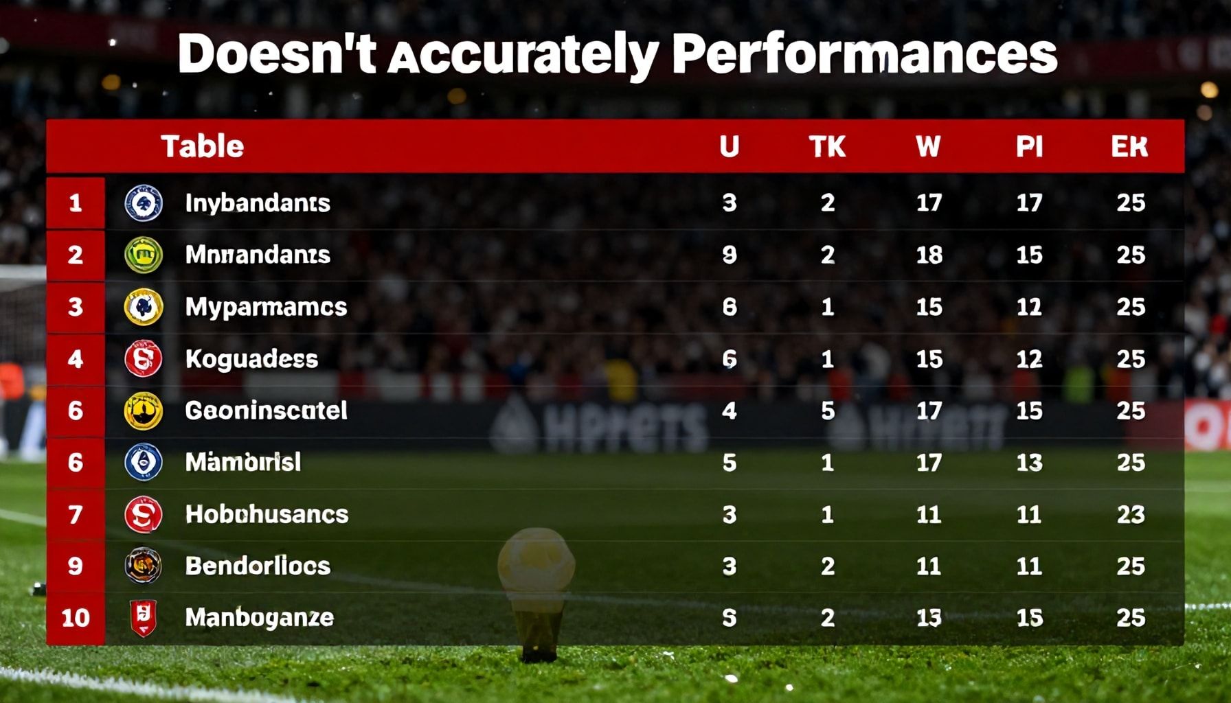 Neden Bundesliga Puan Durumları Takımların Performansını Doğru Yansıtmıyor?*
