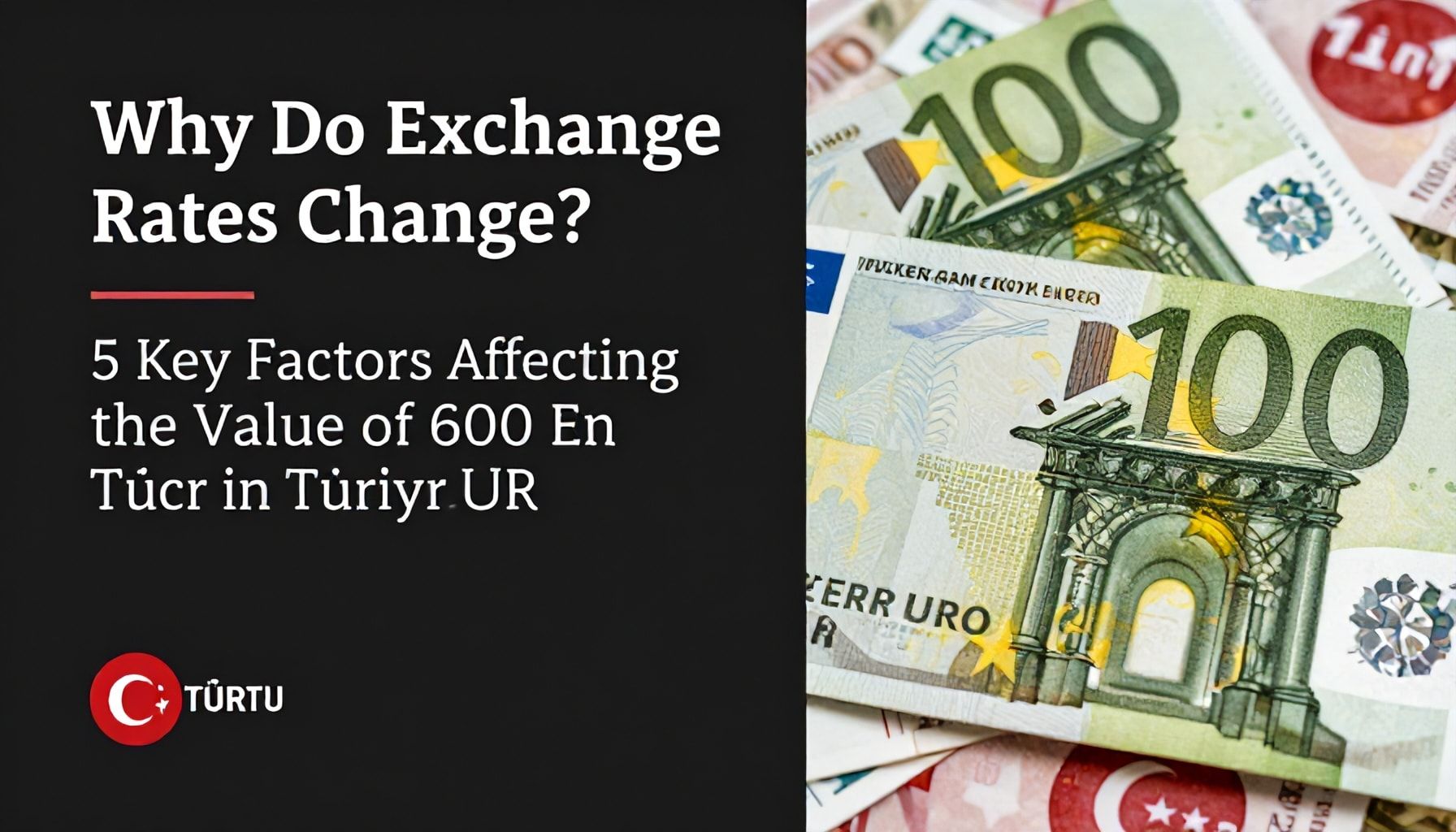 Neden Döviz Kurları Değişir? 600 Euro’nun TL Değerini Etkileyen 5 Ana Faktor*