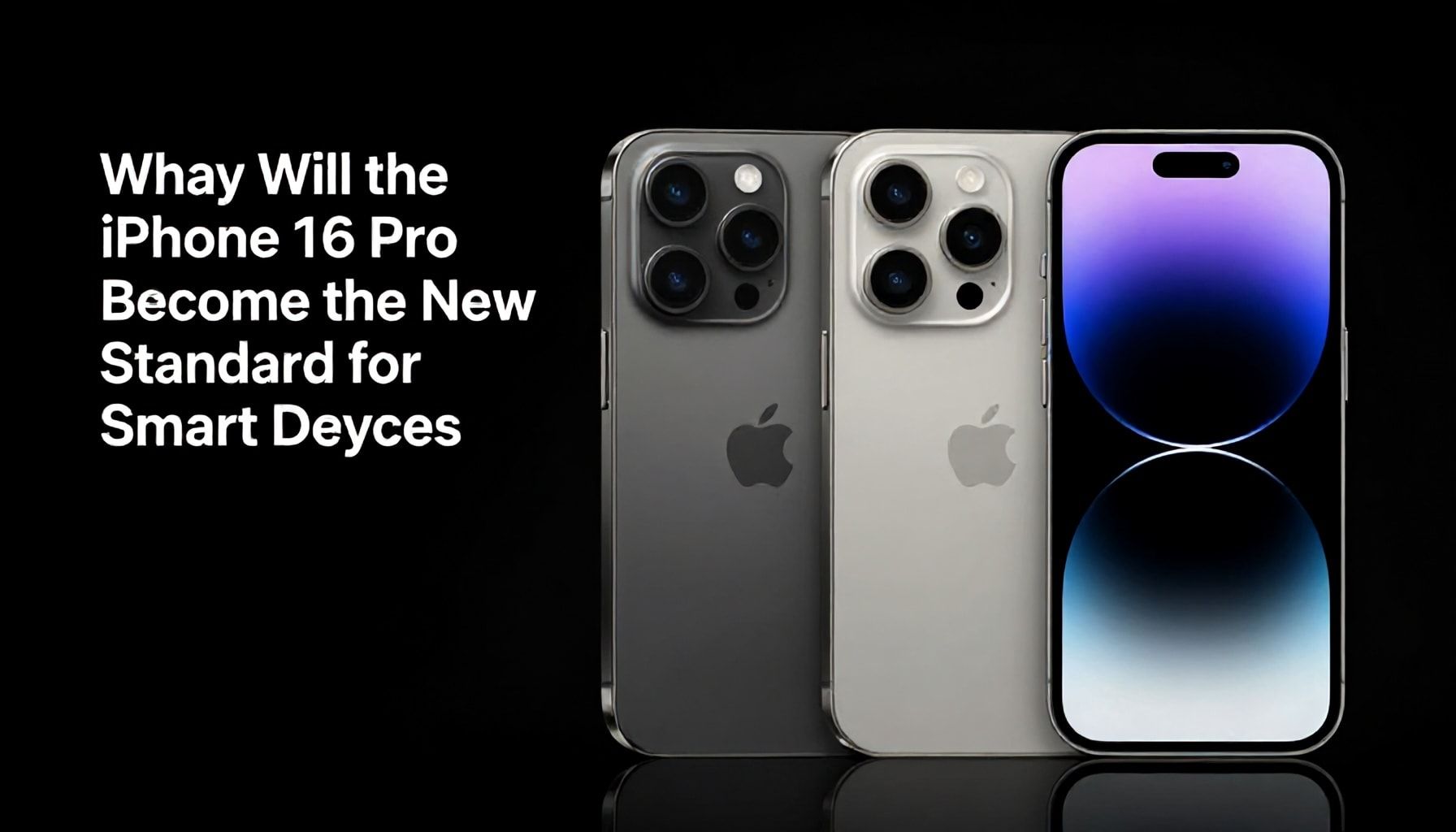 Neden iPhone 16 Pro, Akıllı Cihazların Yeni Standartı Olacak?*