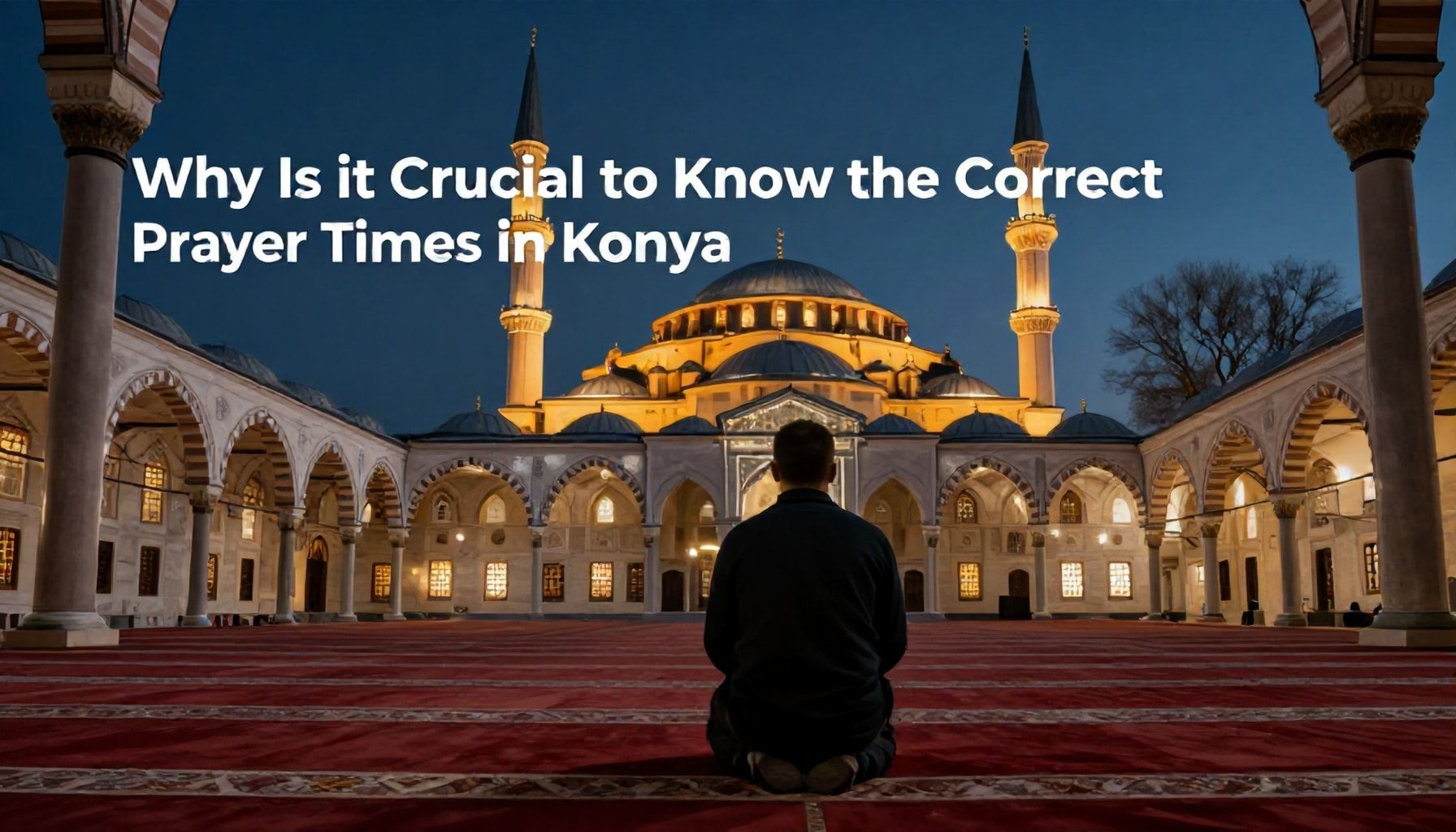 Neden Konya Namaz Vakitlerini Doğru Bilmek Hayati Önem Taşıyor?*