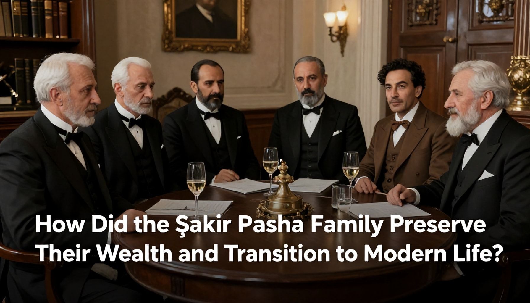 Neden Şakir Paşa Ailesi Zenginliklerini Koruyup Modern Hayata Geçiş Yapabildi?*