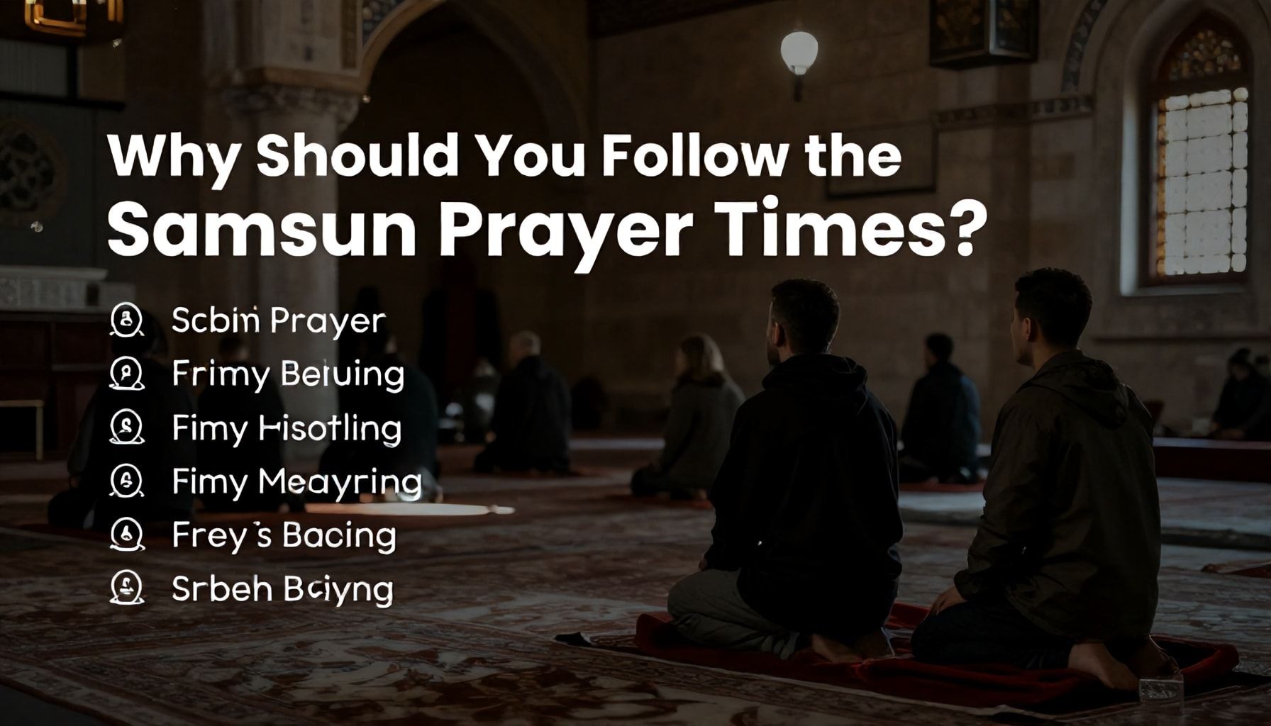 Neden Samsun Ezan Vakitlerini Güncel Olarak Takip Etmelisiniz?*