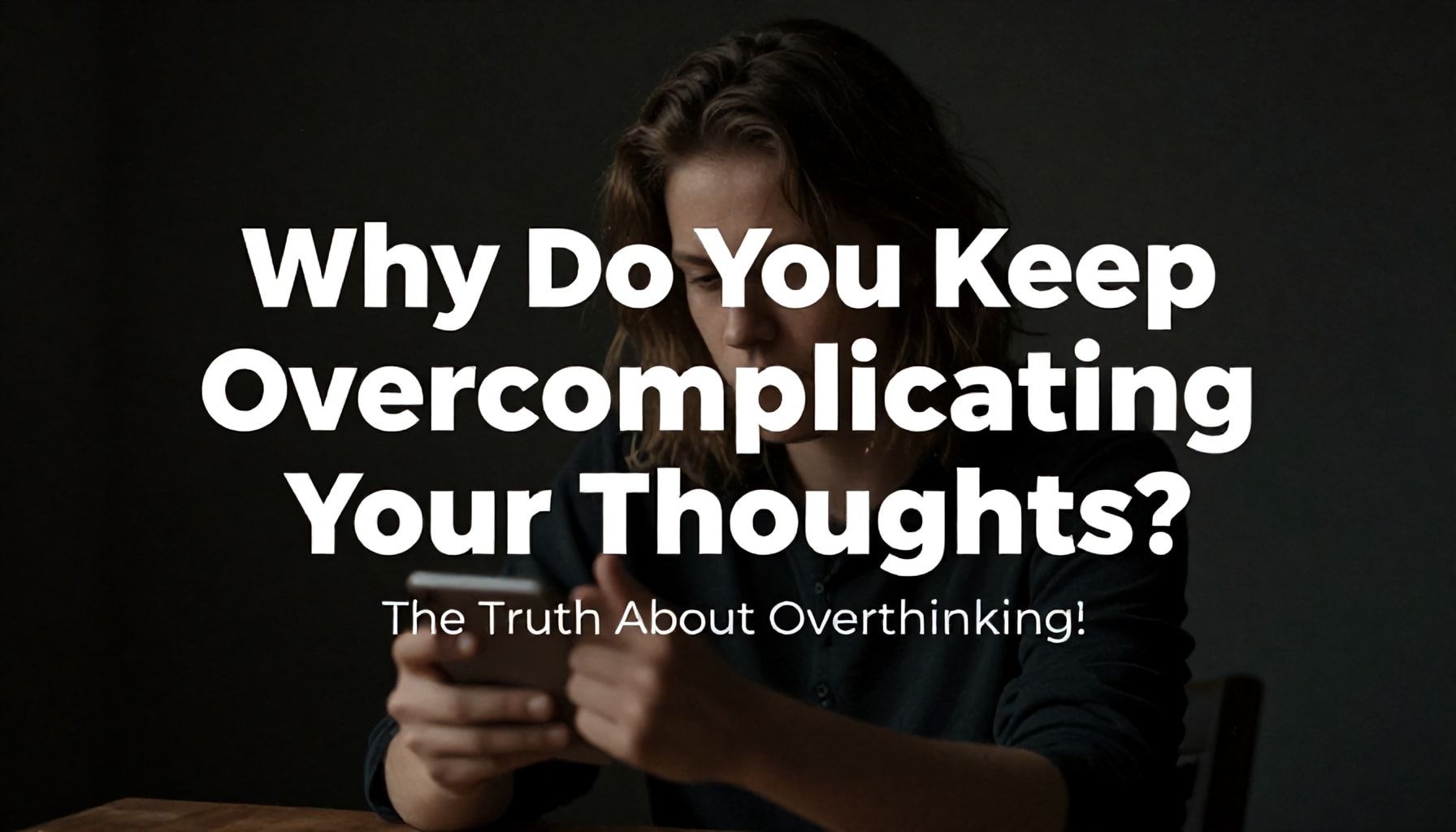 Neden Siz Sürekli Düşüncelerinizi Karıştırıyorsunuz? (The Truth About Overthinking)*