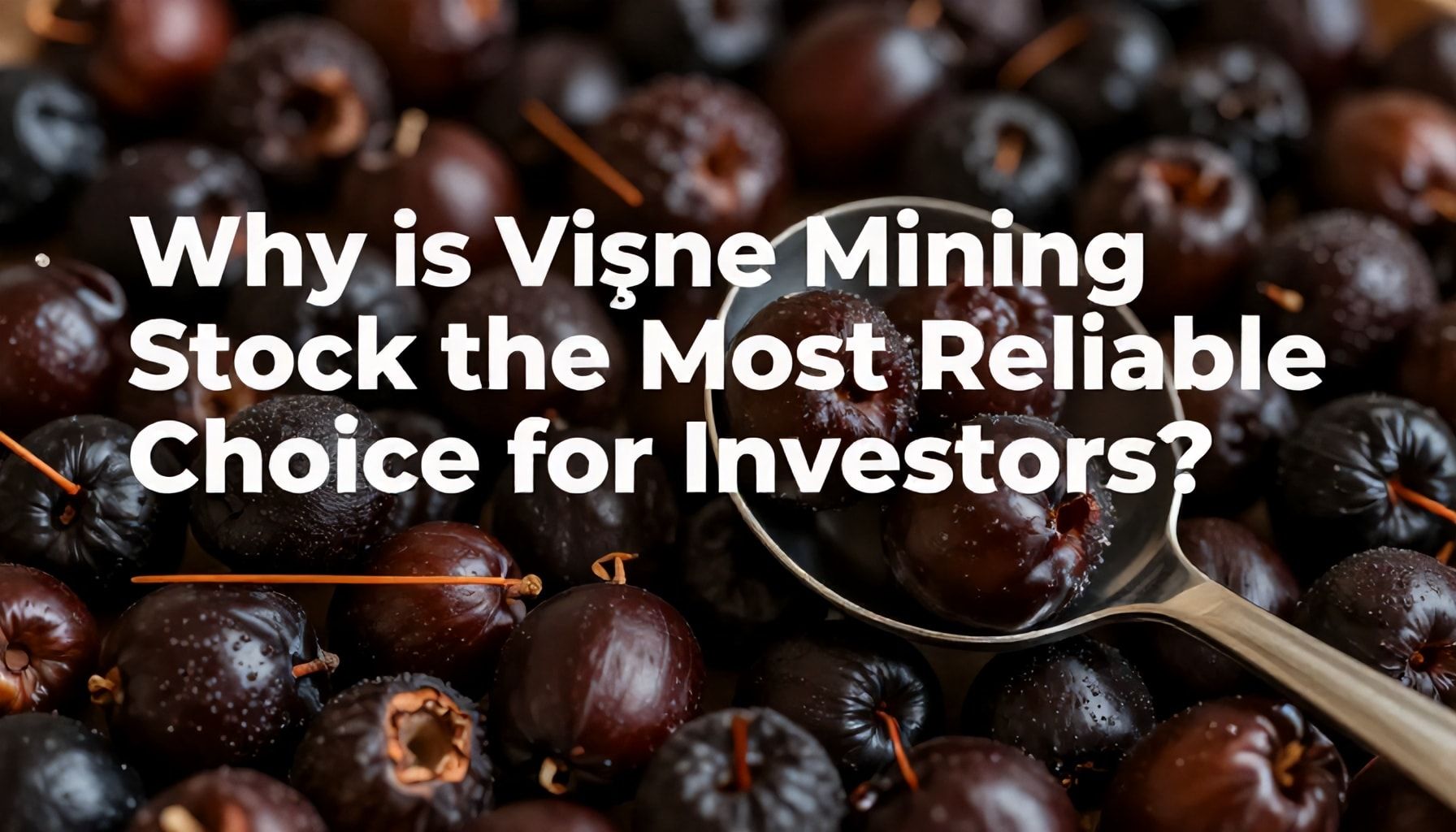 Neden Vişne Madencilik Hissesi Yatırımcılar İçin En Güvenilir Seçim?*
