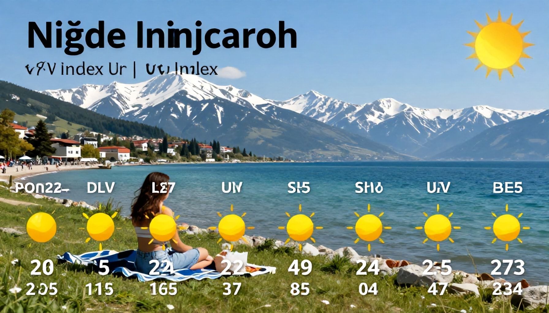 Niğde'de Hava Nasıl Olacak? Gelecek 5 Günün Güneşlenme ve UV İndeksi*