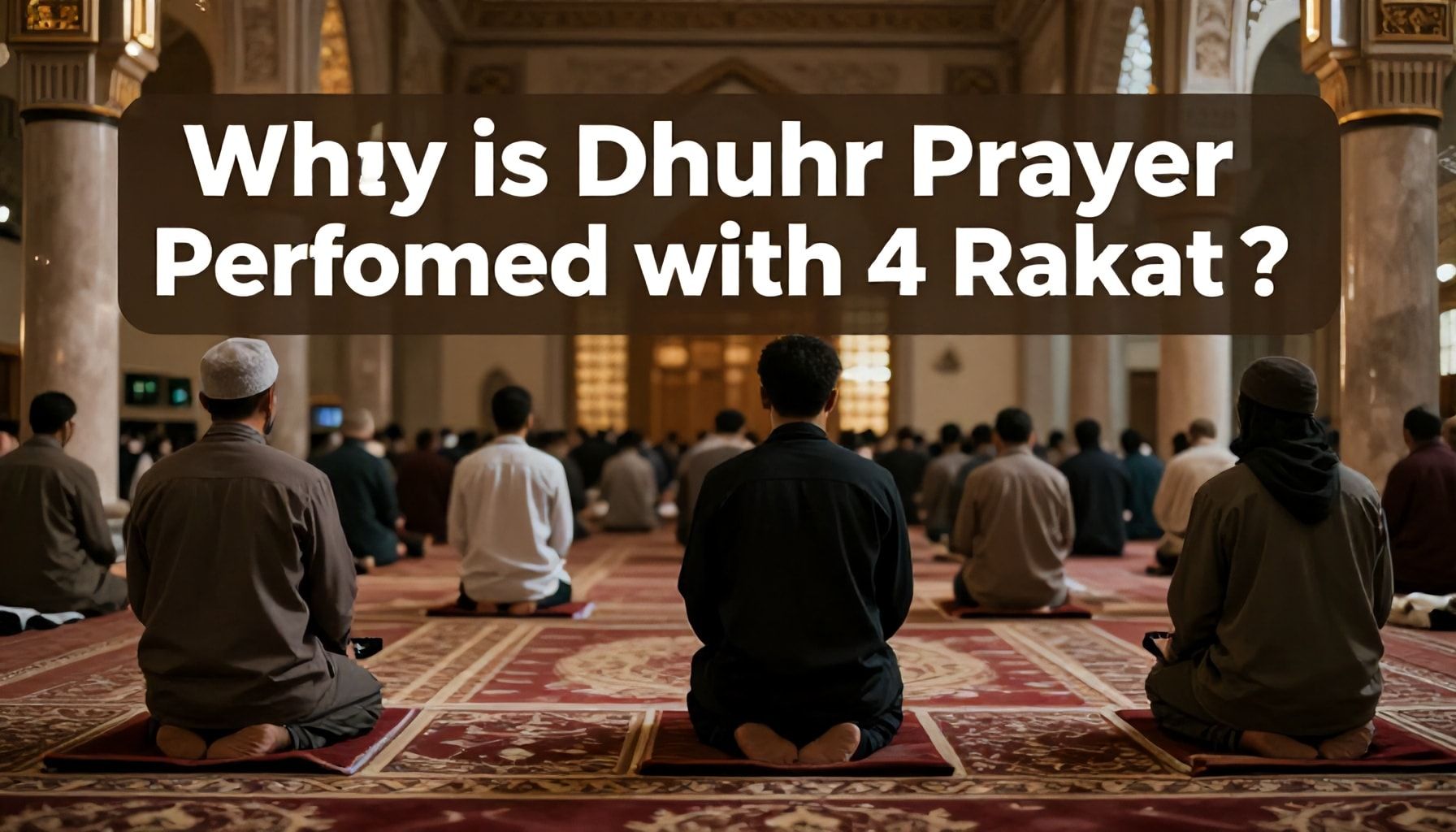 Öğle Namazı 4 Rekat Niye Kılınır? Bilmediğiniz 3 Neden*