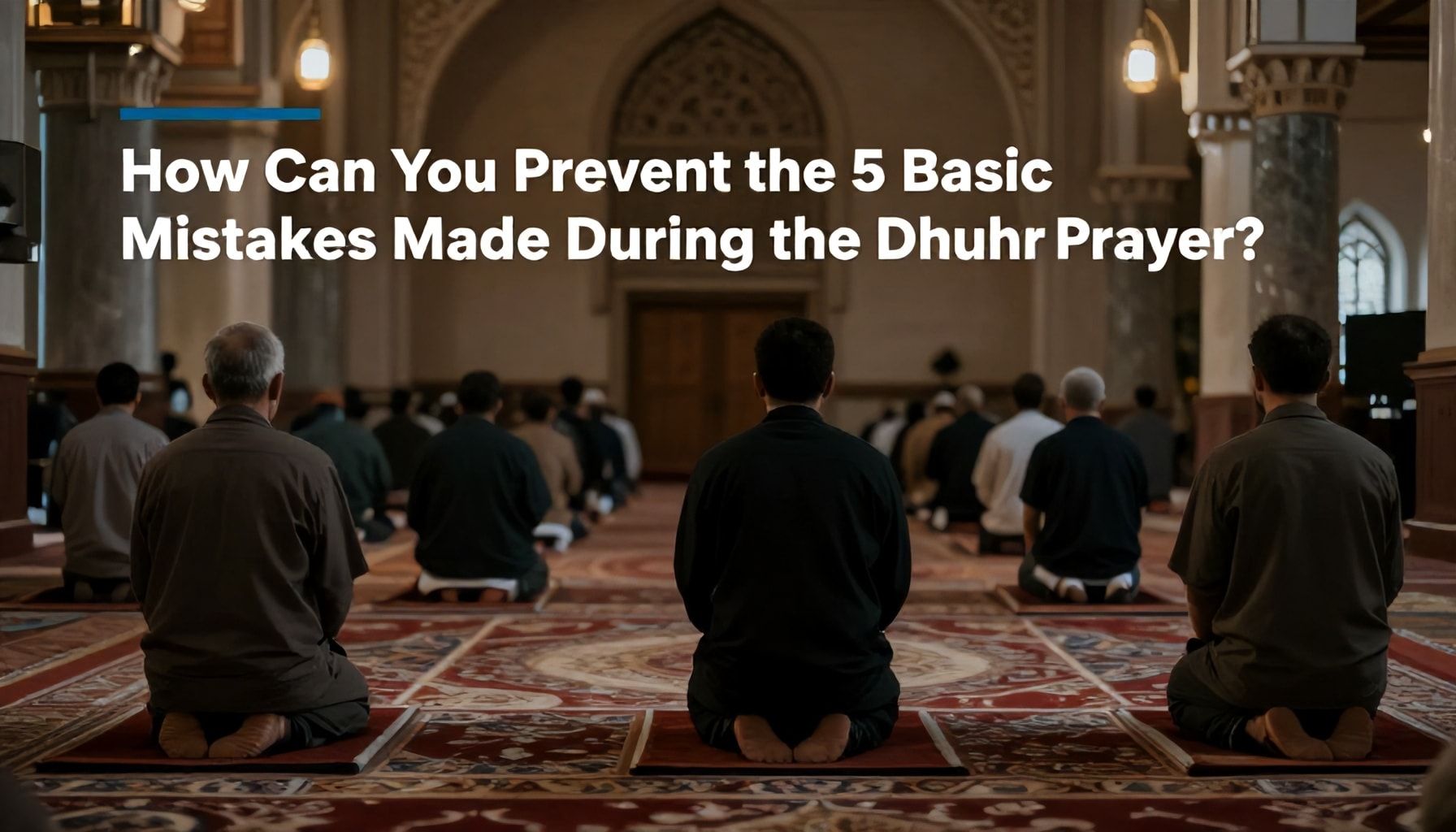 Öğle Namazında Yapılacak 5 Temel Hatayı Nasıl Engellersiniz?*