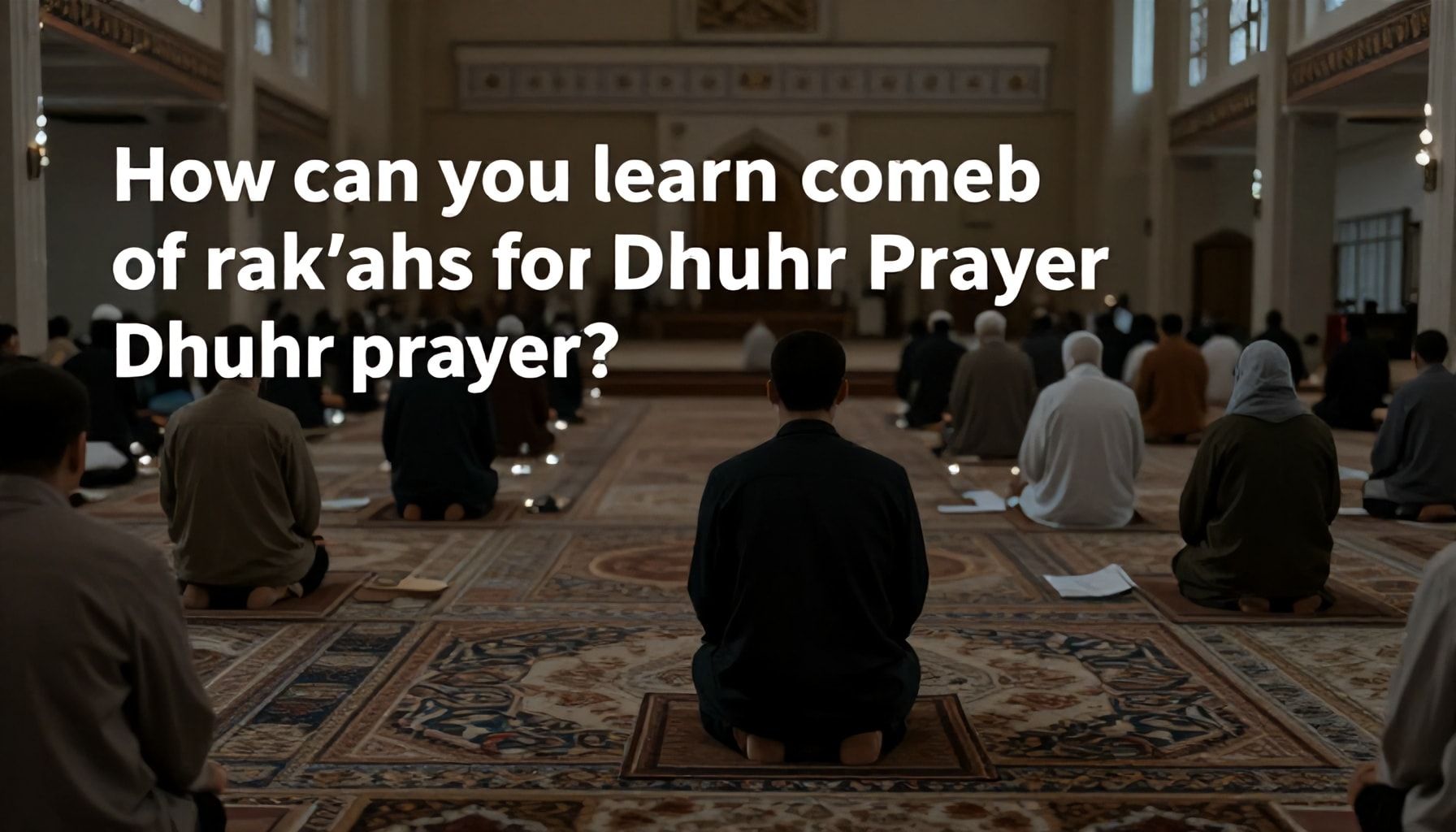 Öğle Namazının Doğru Rekat Sayısını Nasıl Öğrenirsiniz?*
