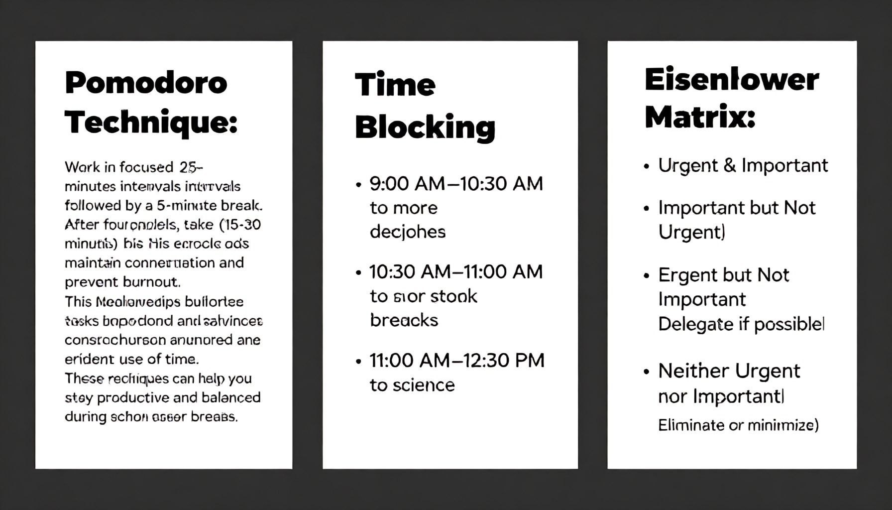 Okul Tatilleri İçin 3 Verimli Zaman Yönetimi Tekniği*