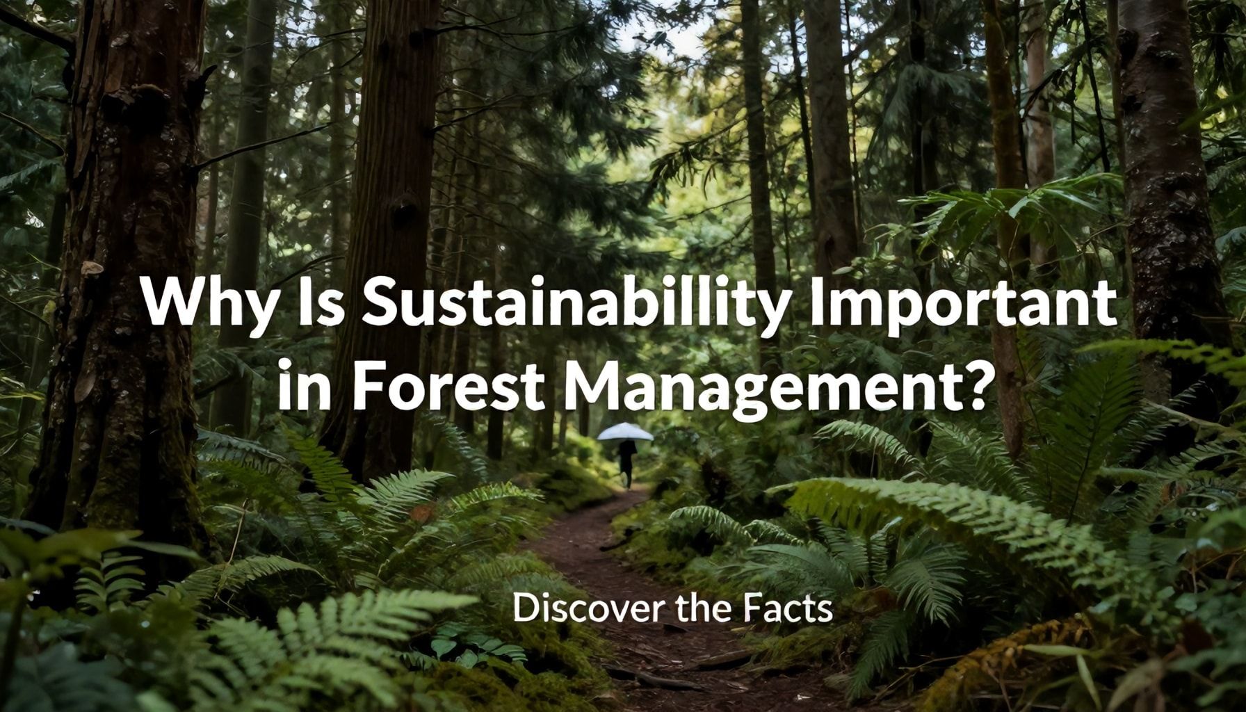 Orman Yönetiminde Sürdürülebilirlik Neden Önemli? Gerçekleri Keşfedin*