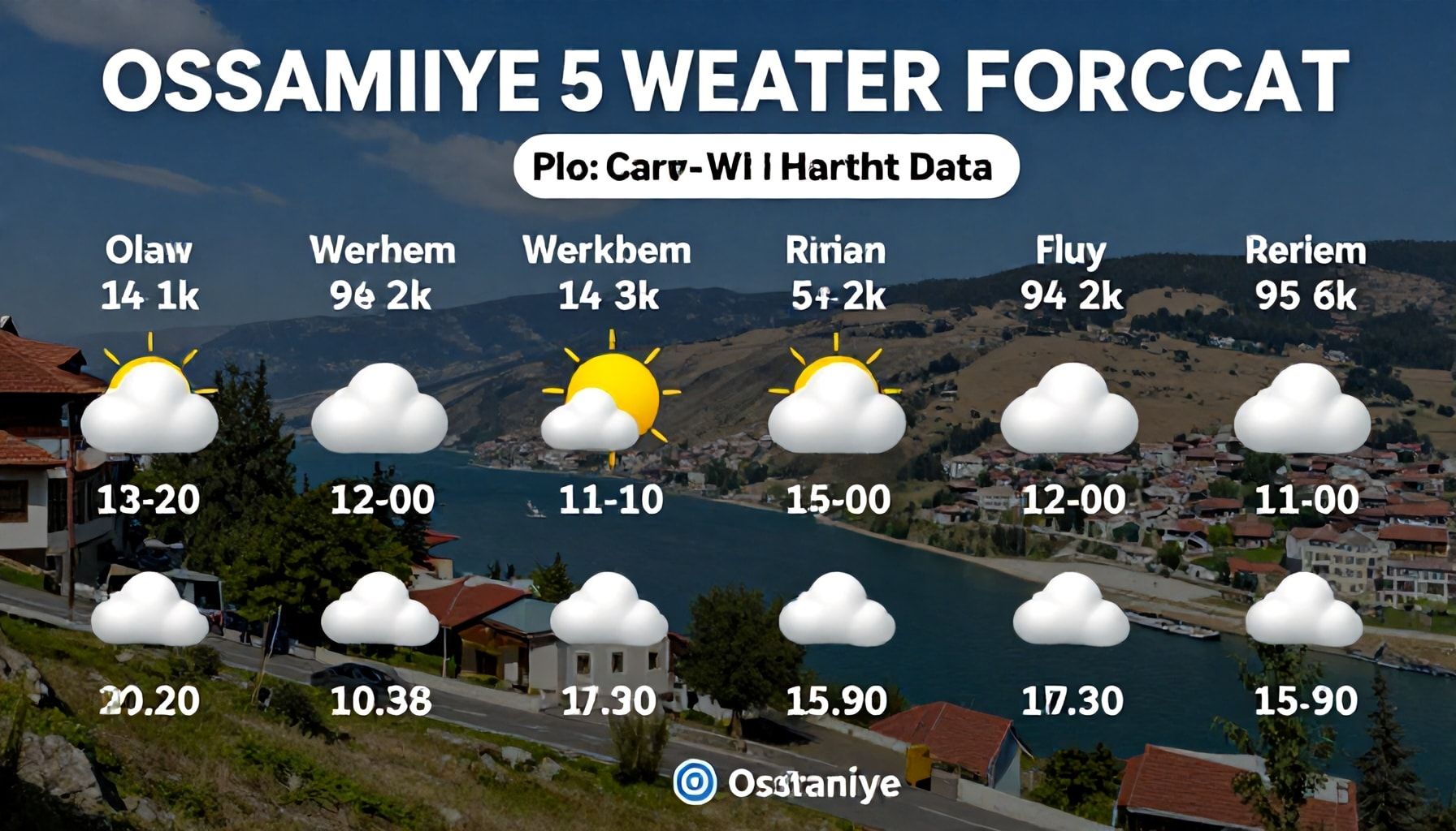 Osmaniye'de 5 Günlük Hava Tahmini: Geçerli Verilerle Plan Yapın*