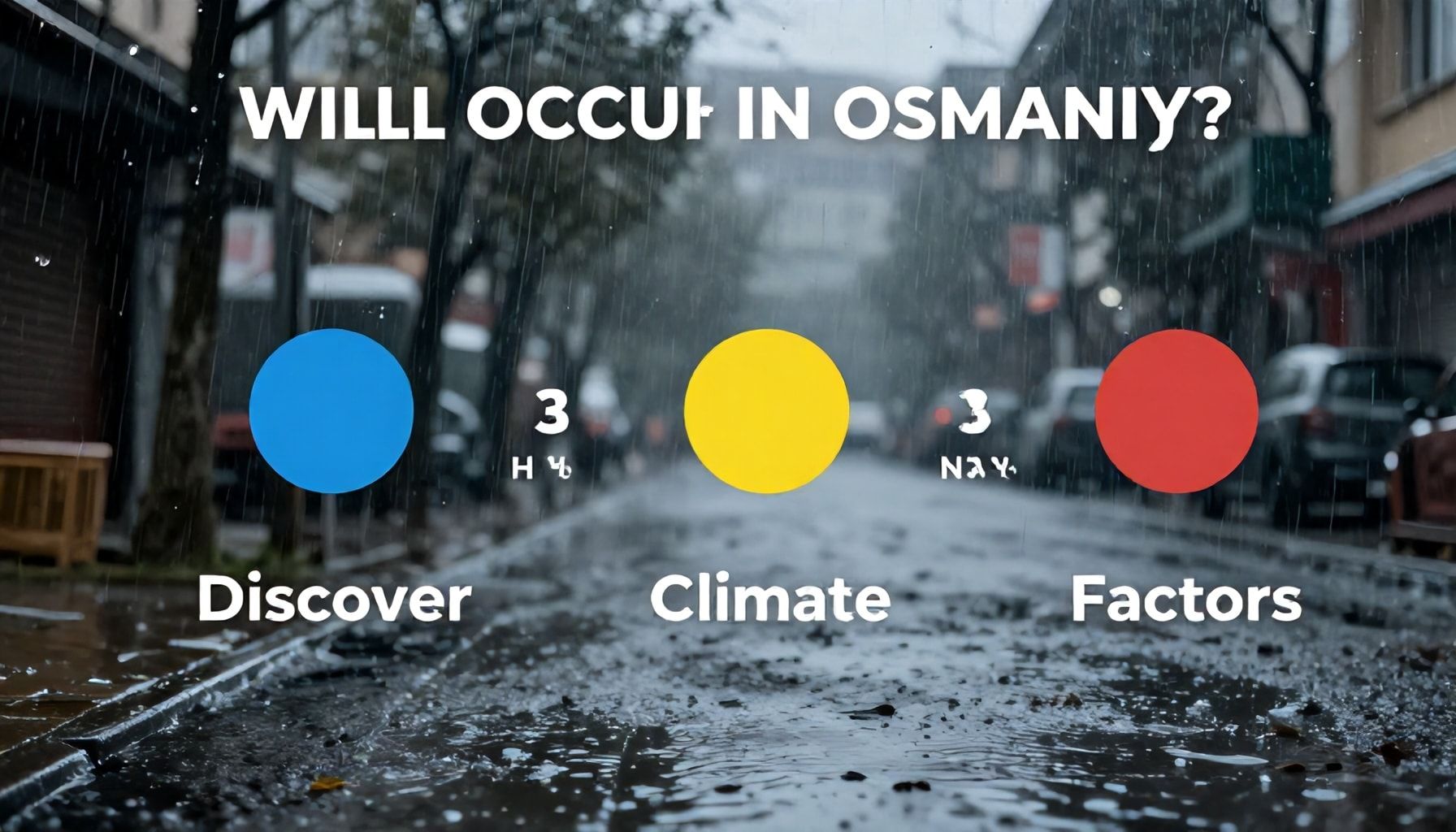 Osmaniye'de Yağmur Mı Yaşanacak? 3 Ana İklim Etkenini Keşfedin*