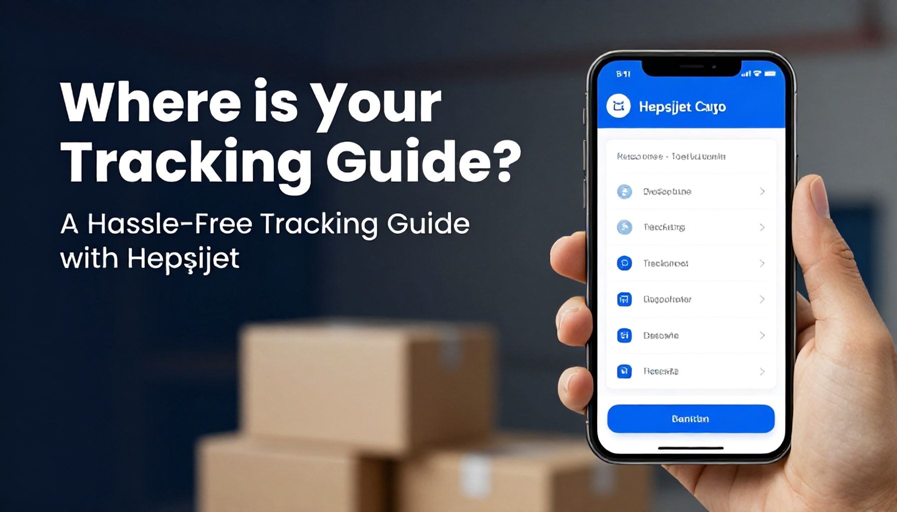 Paketiniz Nerede? Hepşijet Kargo Takibi ile Sorunsuz İzleme Rehberi*