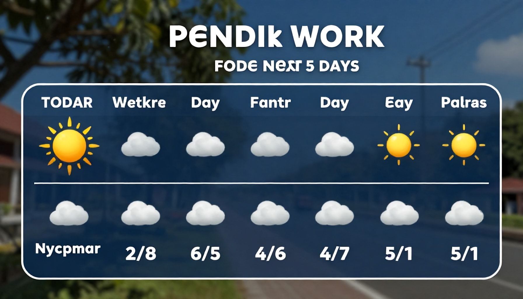 Pendik Hava Durumu: Bugün ve Gelecek 5 Günün Hava Tahmini*