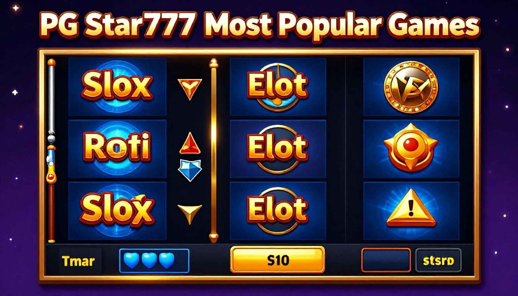 Kazançlı Slot Oyunları - PG Star777'de Şansınızı Deneyin 6 PG Star777'de En Popüler Slot Oyunları ve Avantajları*