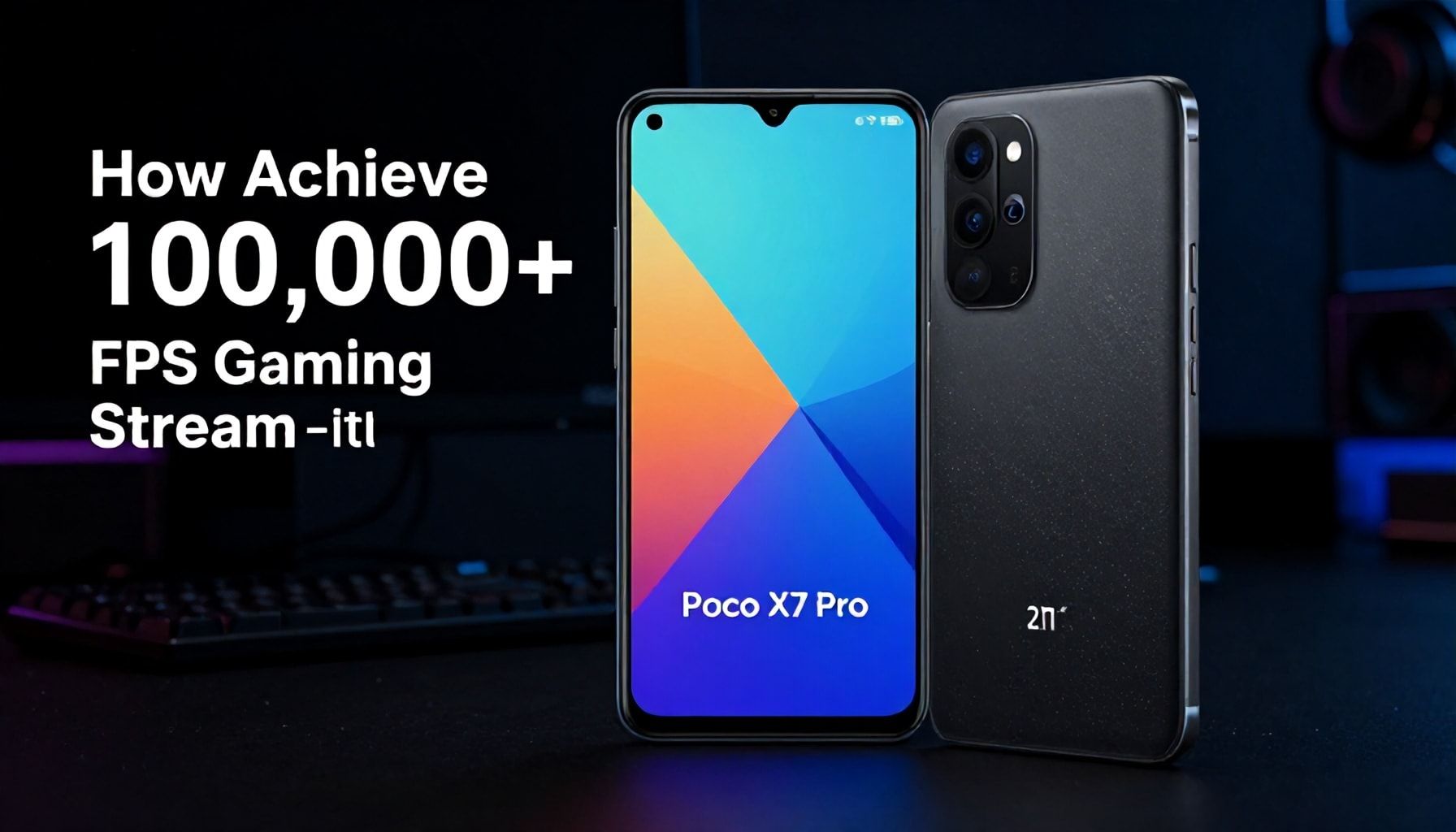 Poco X7 Pro ile 100000+ FPS Oyun Akışı Nasıl Sağlanır?*