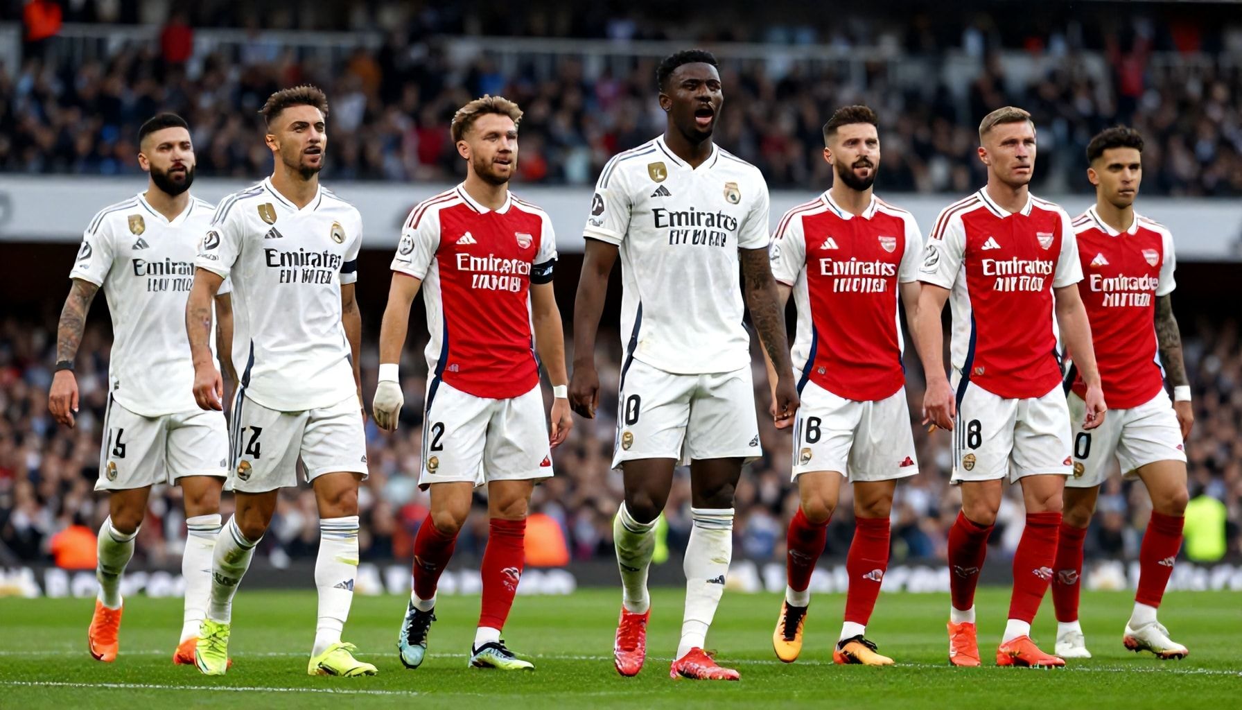 Real Madrid'in Arsenal'a Karşı Kullandığı X Sayıda Forvet Oyuncusu: Neden Çalışır?*