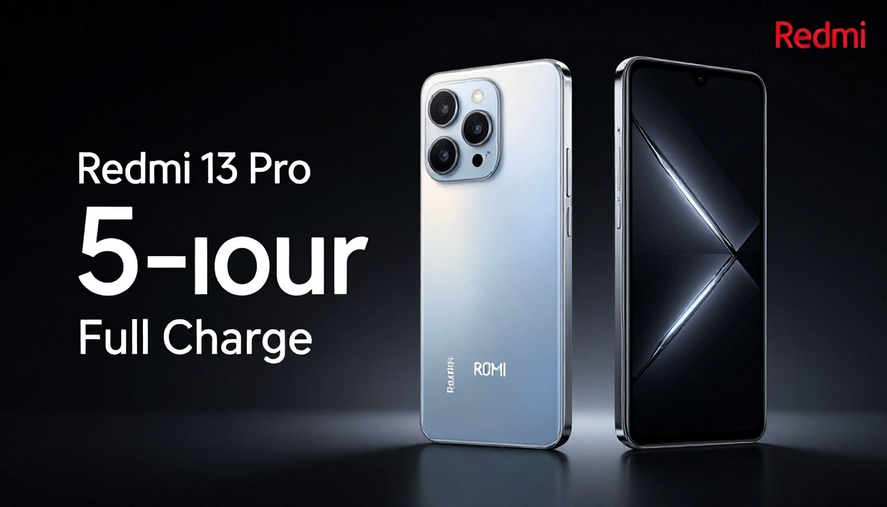 Redmi 13 Pro'nun 5 Saatte Tam Şarj Olma Sırrı*