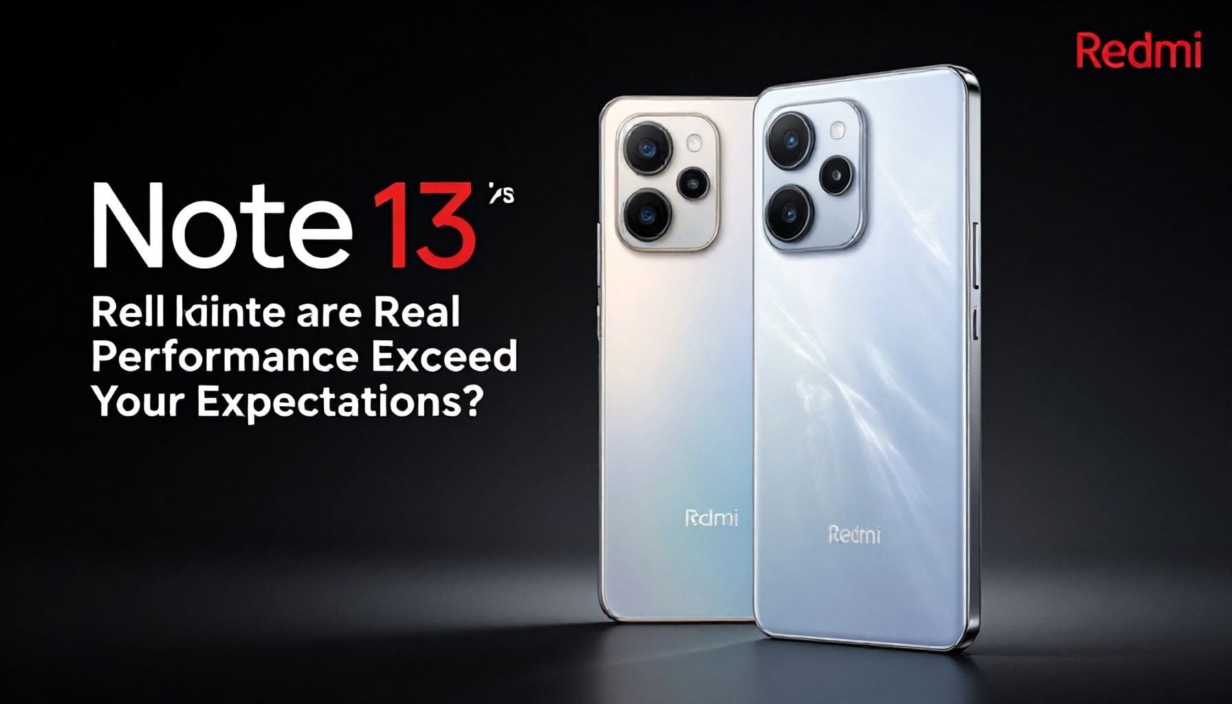 Redmi Note 13’ün Gerçek Performansı: Beklentilerinizi Aşacak mı?*