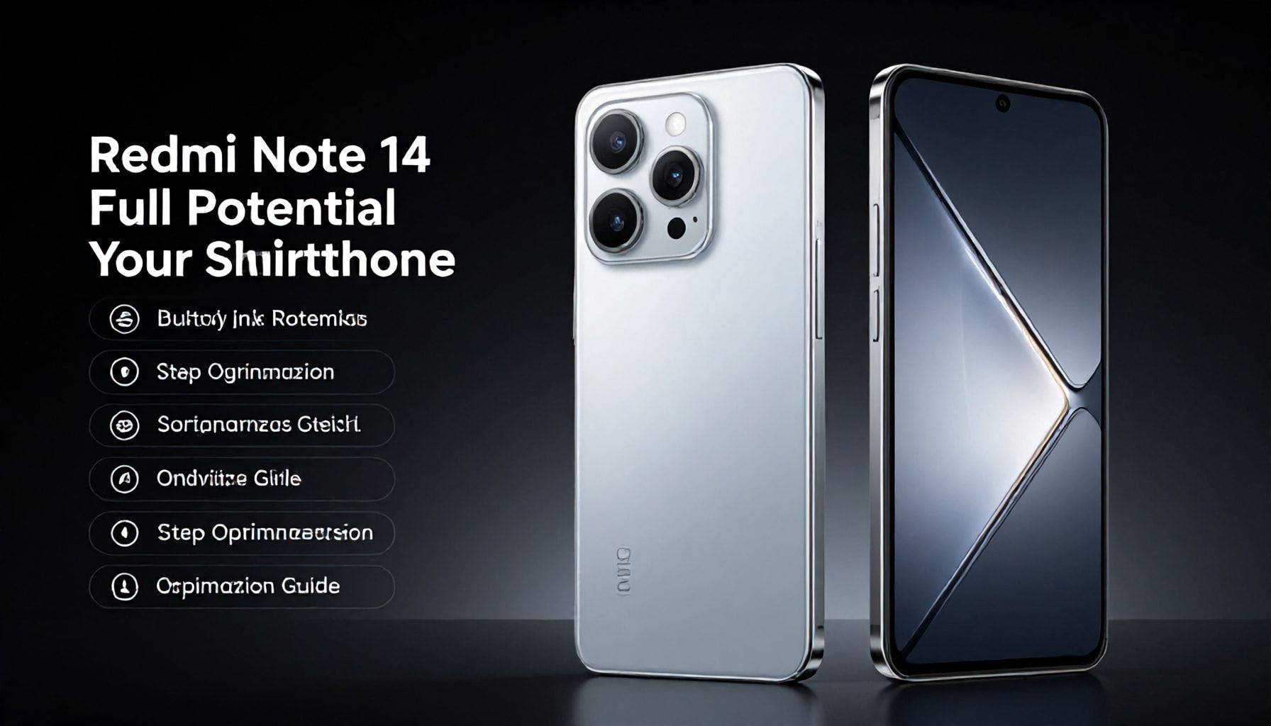 Redmi Note 14 ile Akıllı Telefonunuzu Tam Potansiyeline Çıkarın: 5 Adımda Optimizasyon Yolu*
