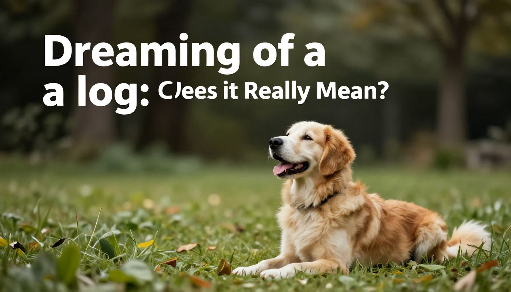 Rüyada Köpek Görmek: Gerçekten Ne Anlama Geliyor?*