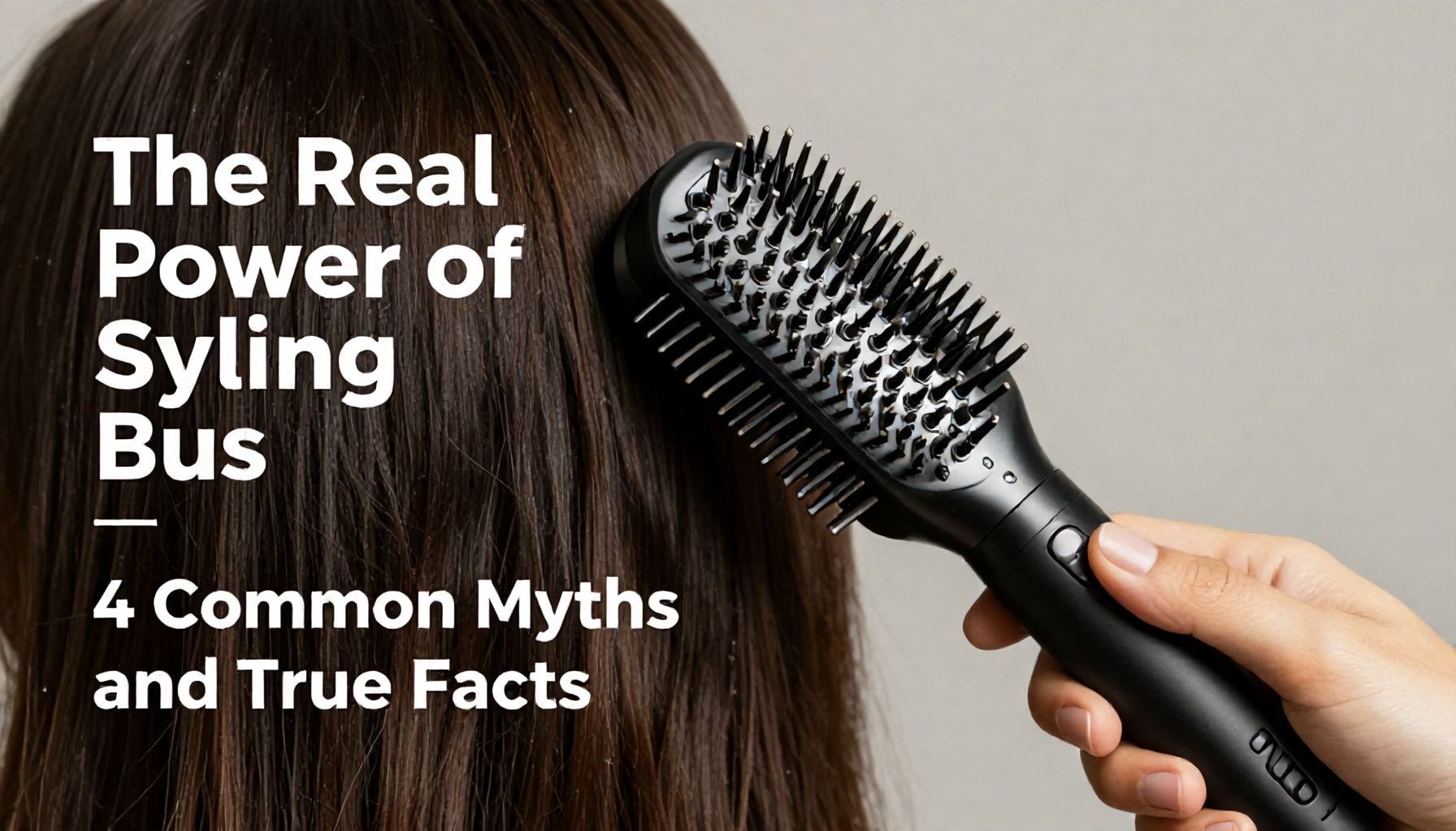 Saç Şekillendiricinin Gerçek Gücü: 4 Yanlış İnanç ve Doğru Gerçekler"*