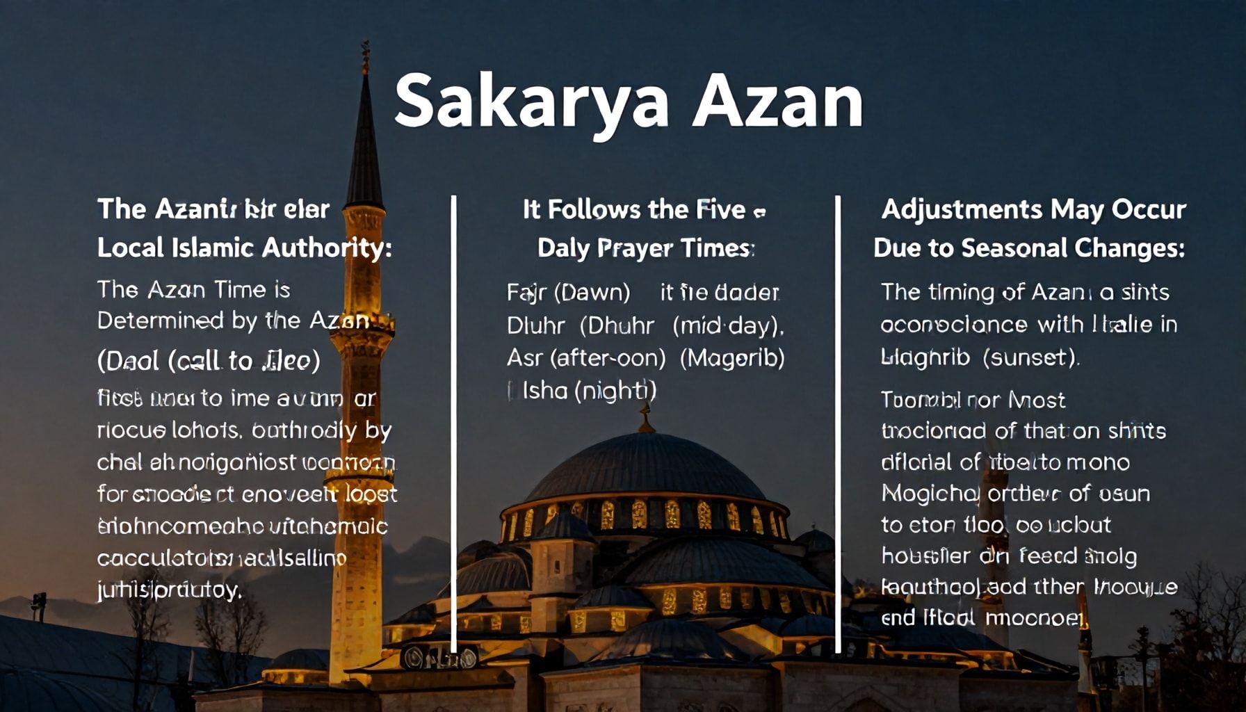 Sakarya Ezan Vakti Hakkında Bilmeniz Gereken 3 Ana Gerçek* (The Truth About)