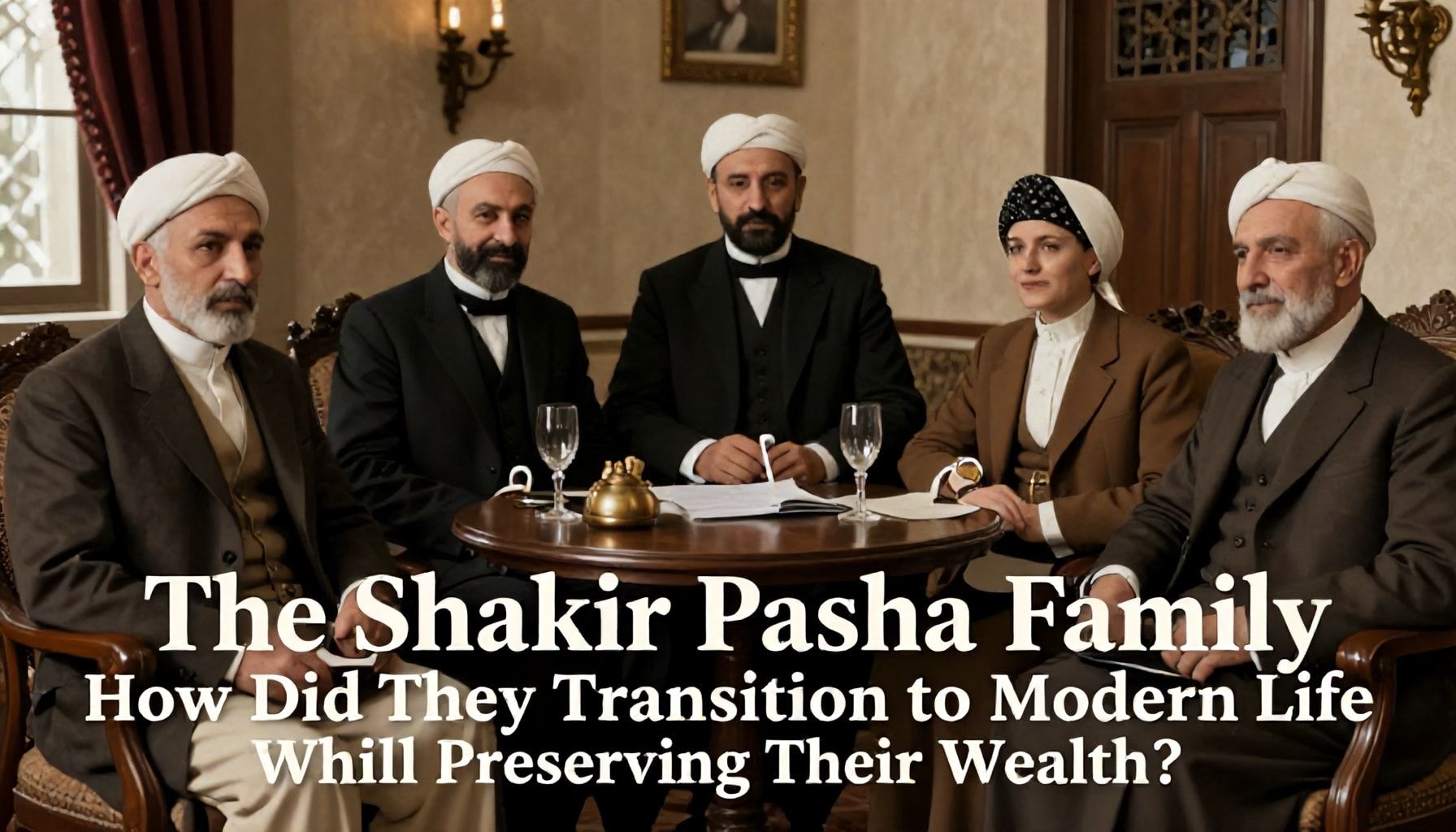 Şakir Paşa Ailesi: Nasıl Zenginlikleri Korurken Modern Hayata Geçiş Yapıldı?*