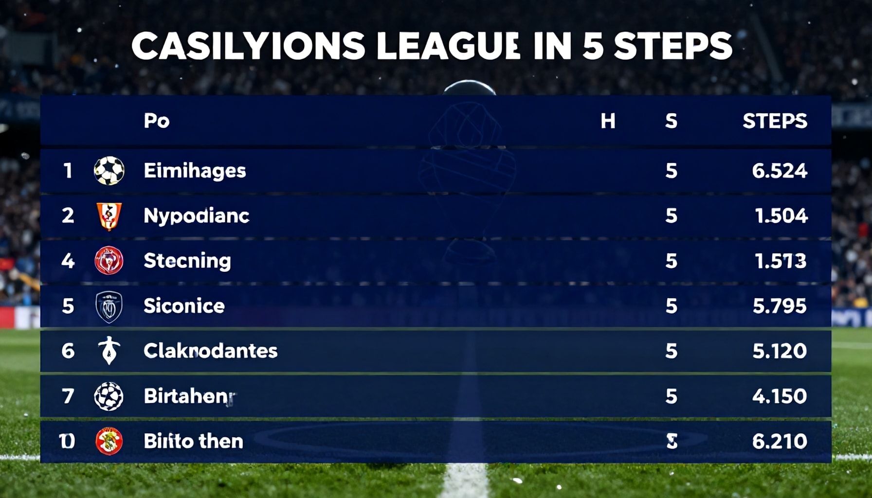 Şampiyonlar Ligi Puan Durumlarını Anlamak: 5 Adımda Kolayca Takip Et*