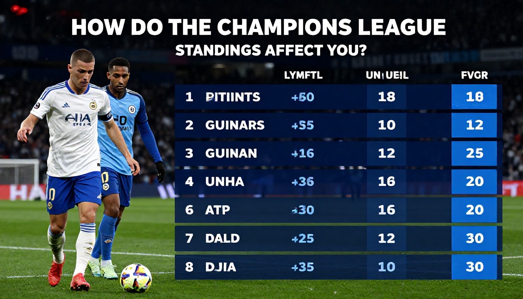 Şampiyonlar Ligi Puan Durumlarının Sizi Nasıl Etkiler?*