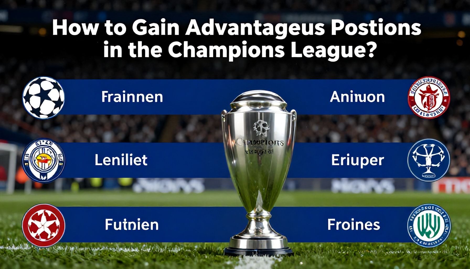 Şampiyonlar Ligi'nde Avantajlı Pozisyonlar Nasıl Kazanılır?*